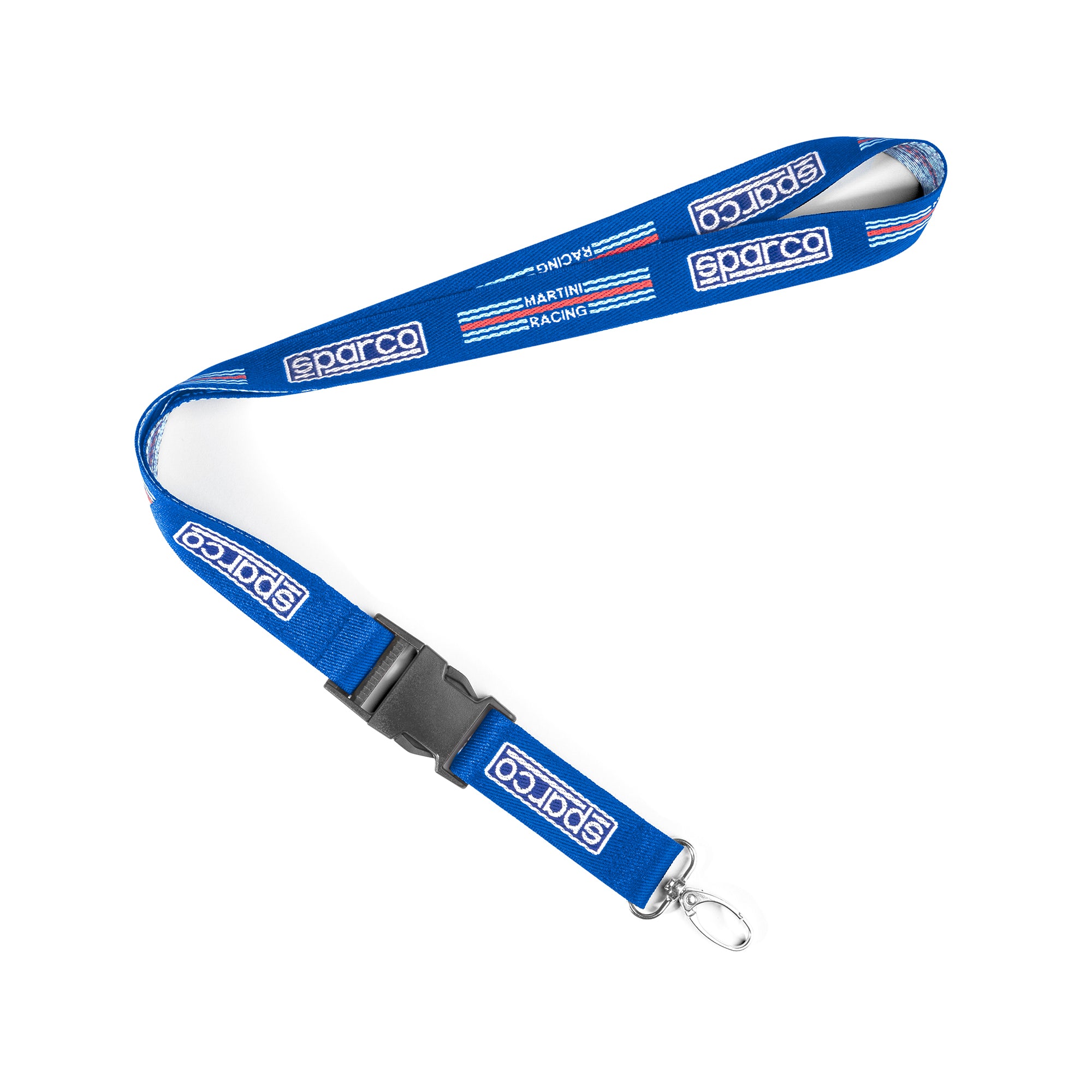 Sparco Lanyard Martini Racing Blue