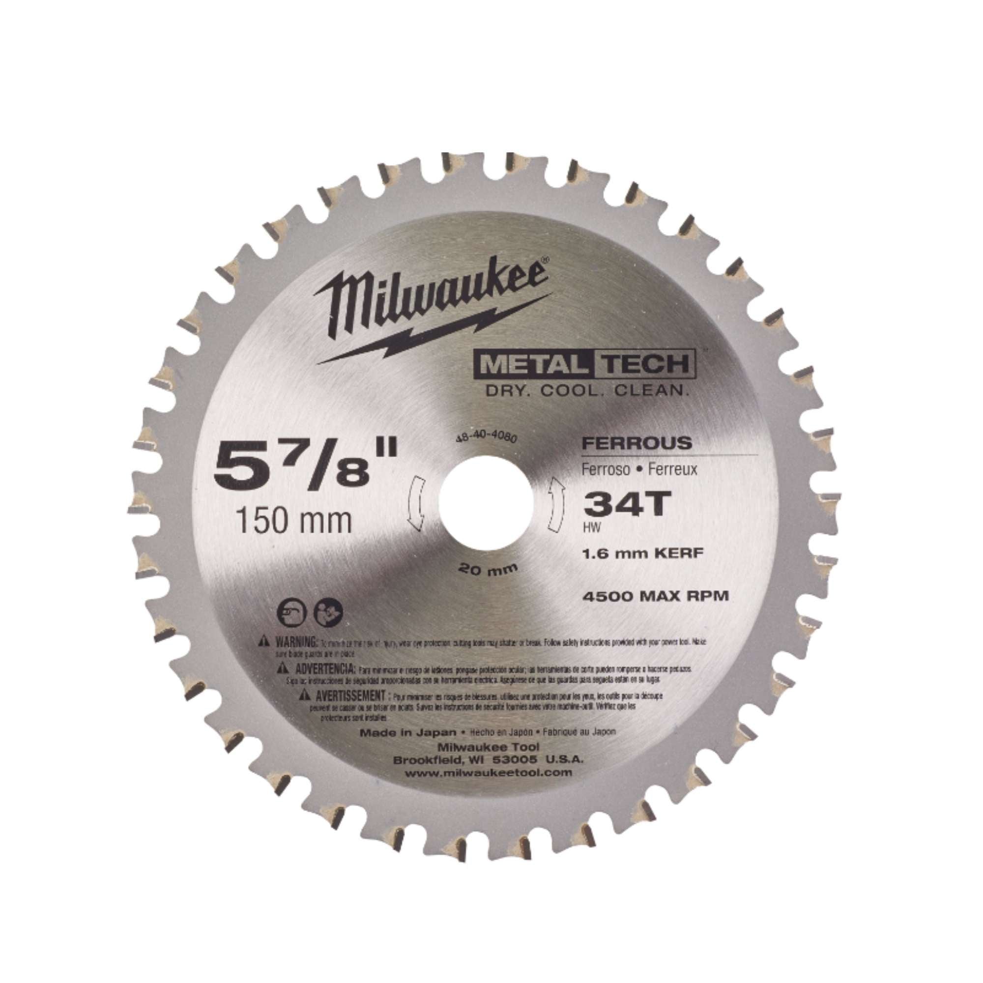 Lama Per Sega Circolare M18 Fmcs - Milwaukee 48404080