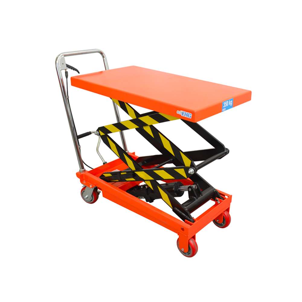 Carrello a doppio pantografo piattaforma sollevatore 350kg - ENG PRO MA SL CP35