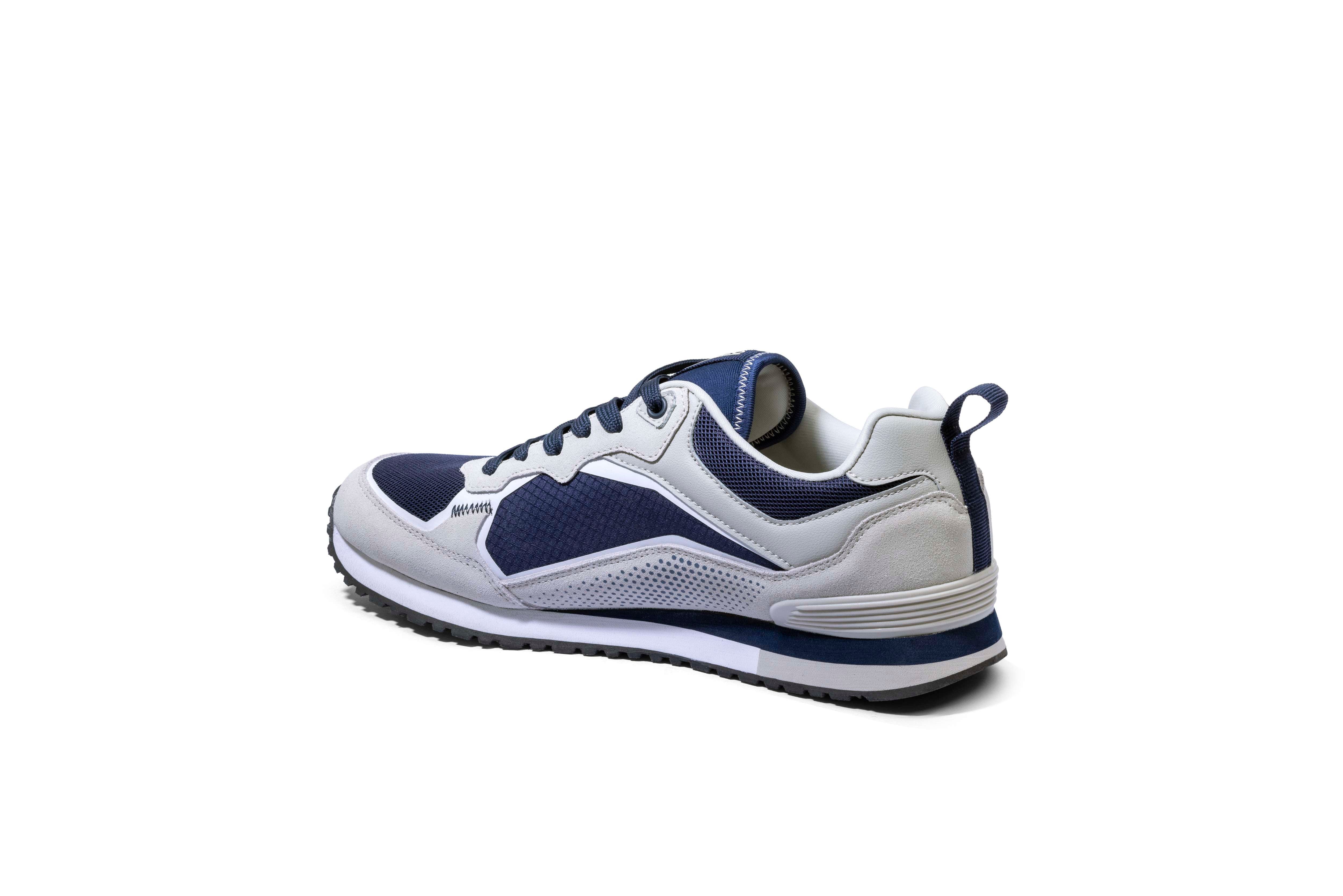 Sparco Scarpe S-Road beige/navy/blue-sneakers