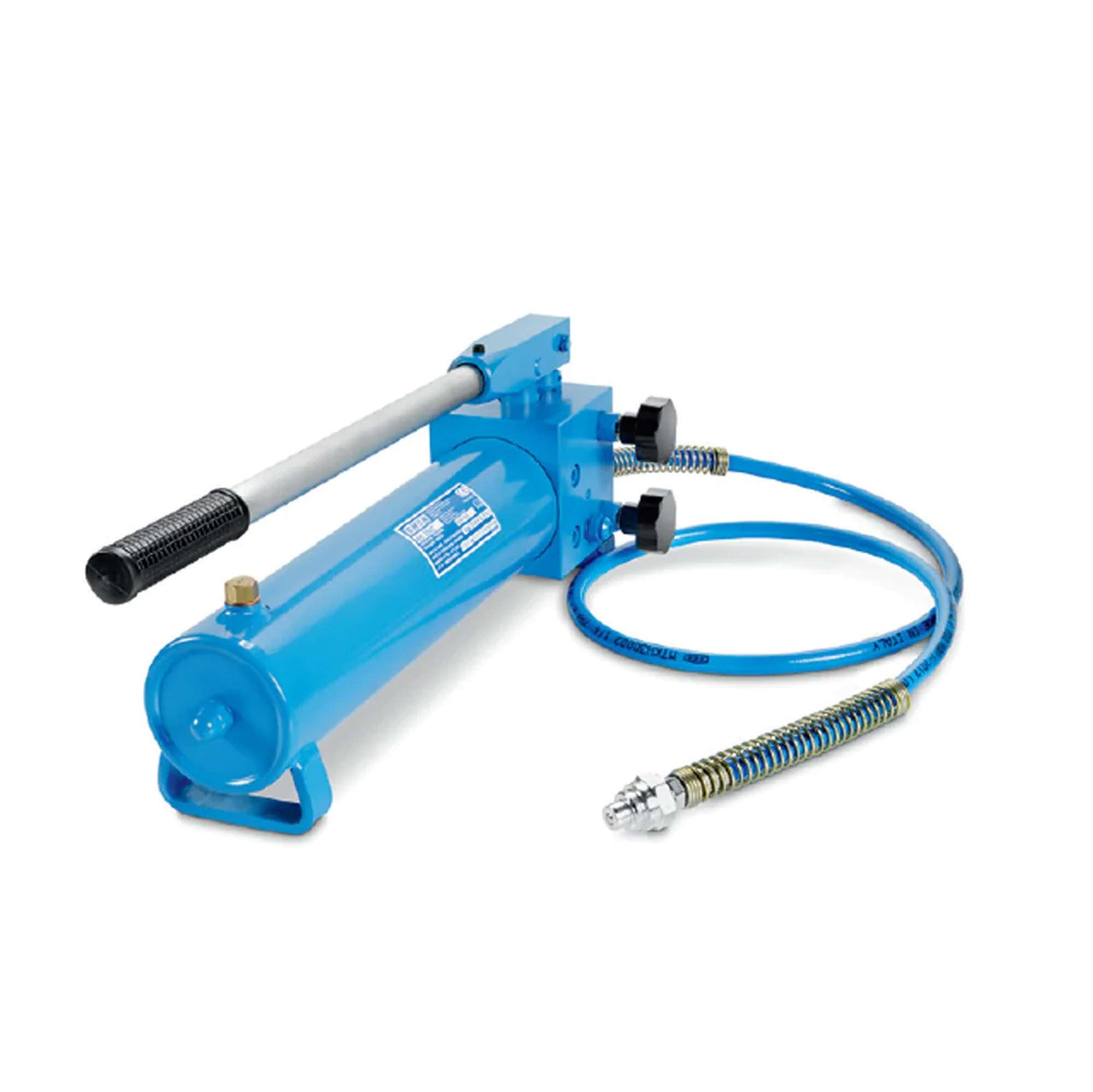 Pompa manuale a due velocità pressione 520 bar, serbatoio 4000 cm OMCN 358/D