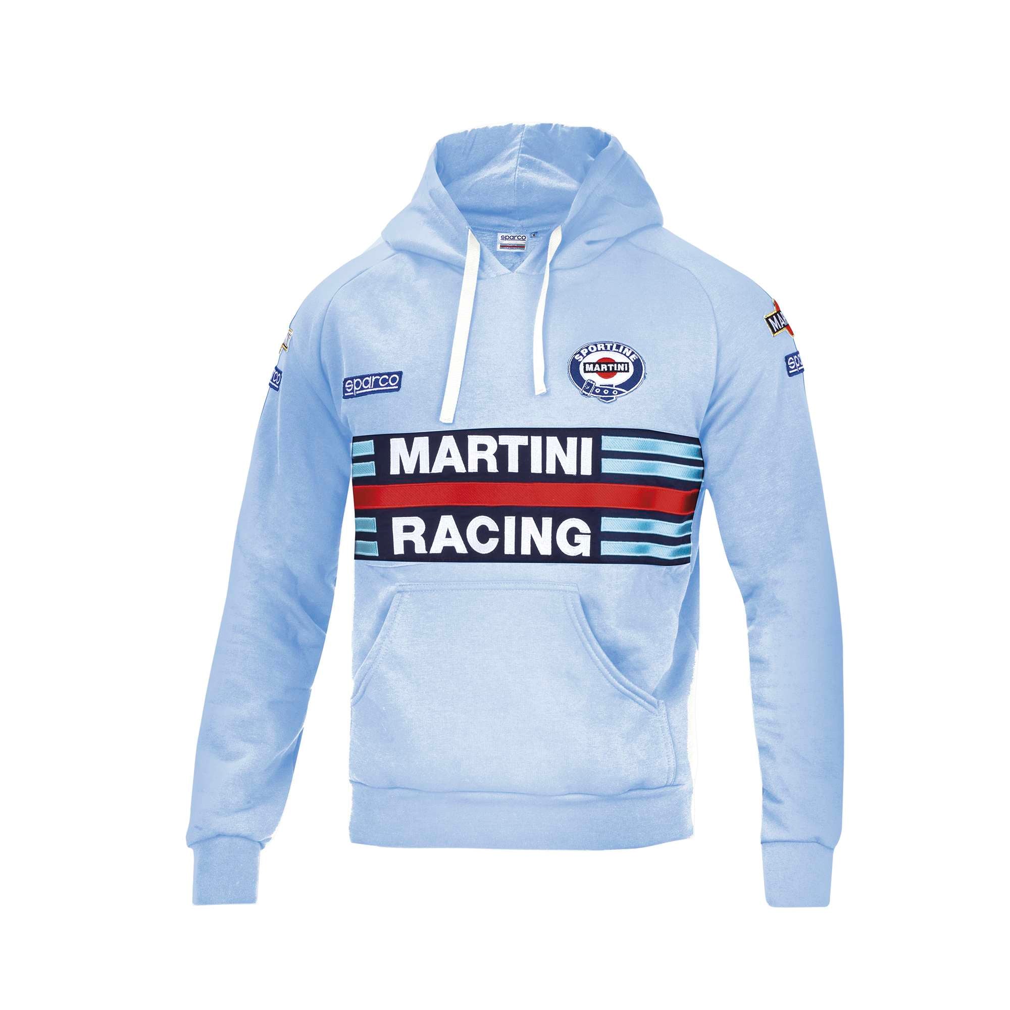 Sparco Hoodie Martini-R celeste