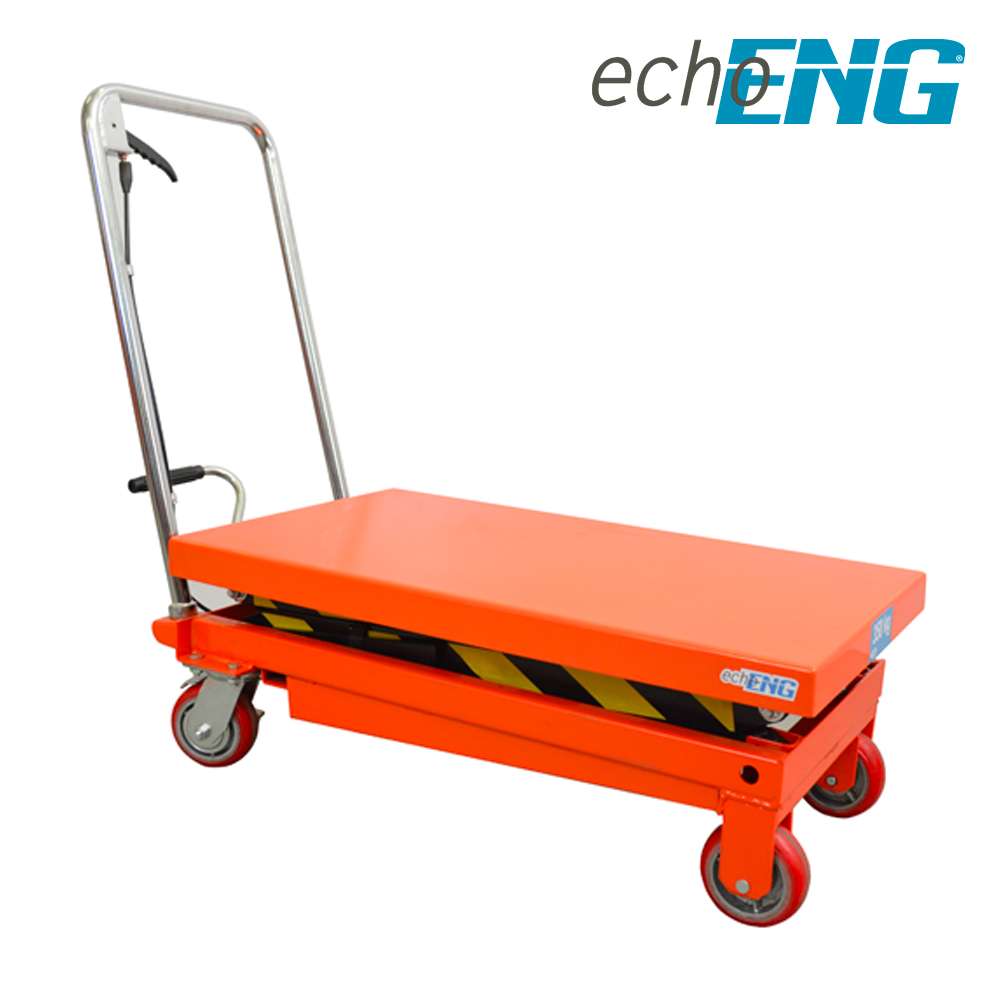 Carrello a doppio pantografo piattaforma sollevatore 350kg - ENG PRO MA SL CP35