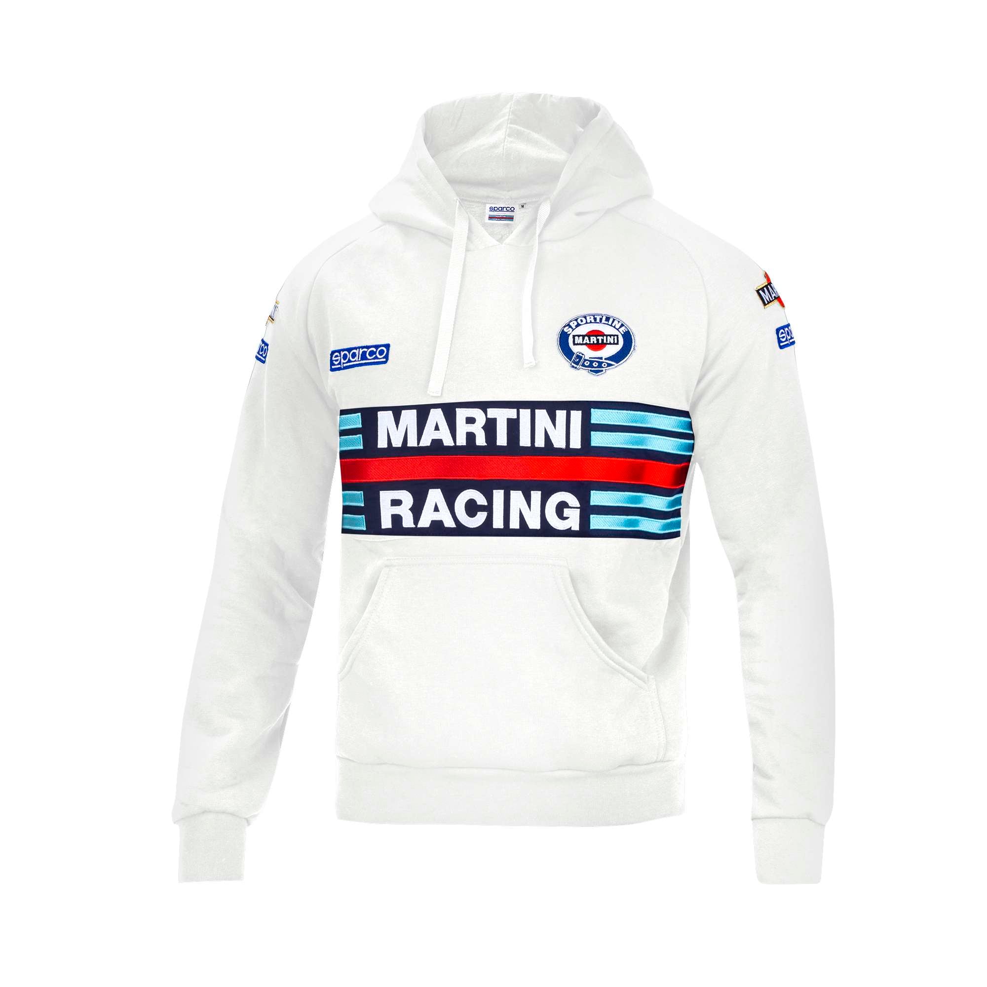 Sparco Hoodie Martini-R bianco