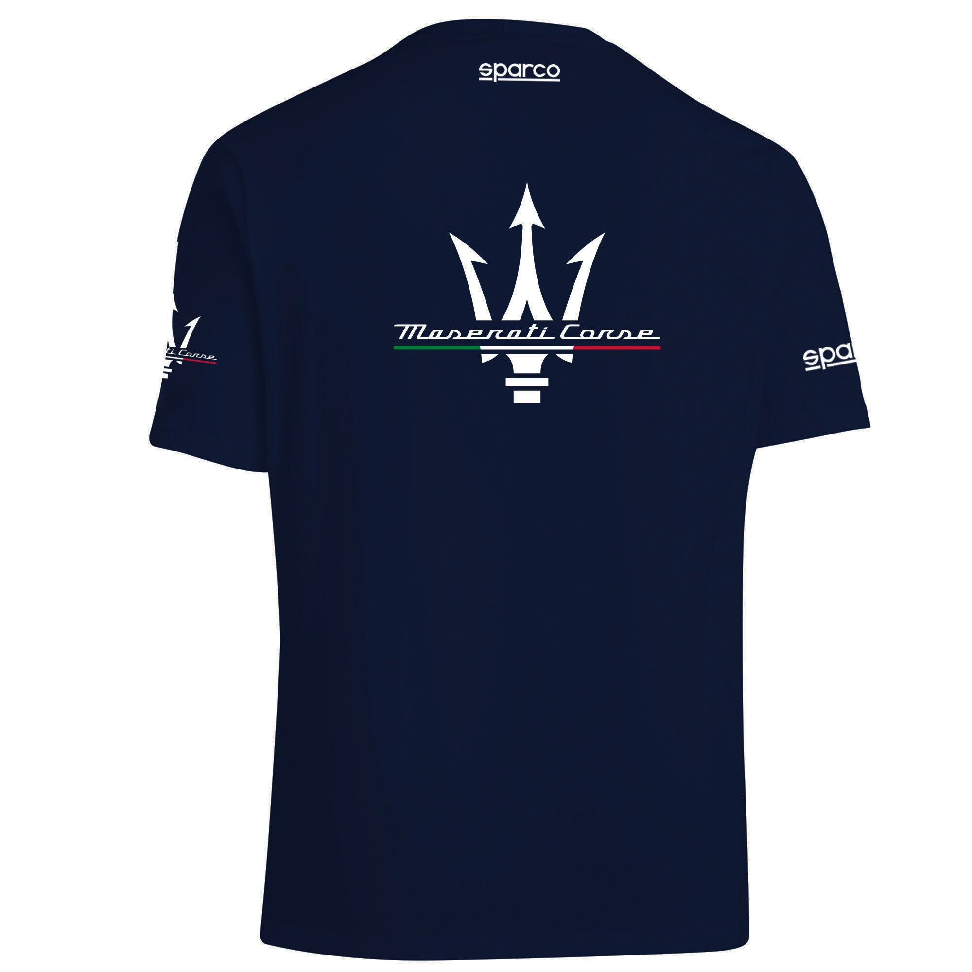 Sparco T-Shirt Maserati blu navy/blue-abbigliamento Sparco Teamwork