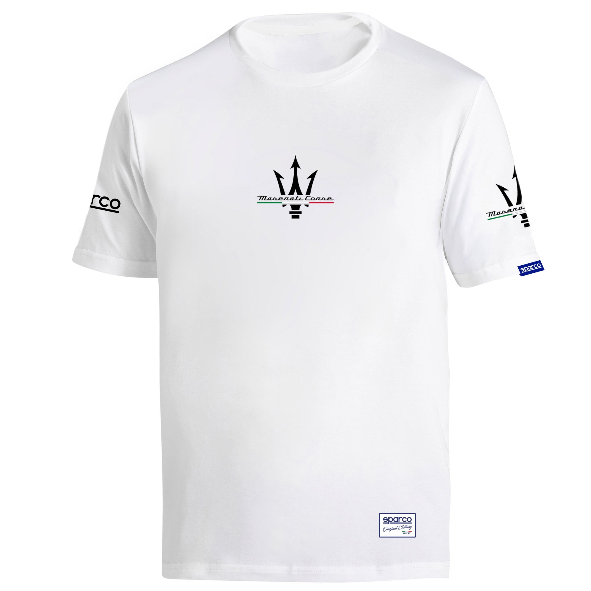 Sparco T-Shirt Maserati Bi white-abbigliamento Sparco Teamwork