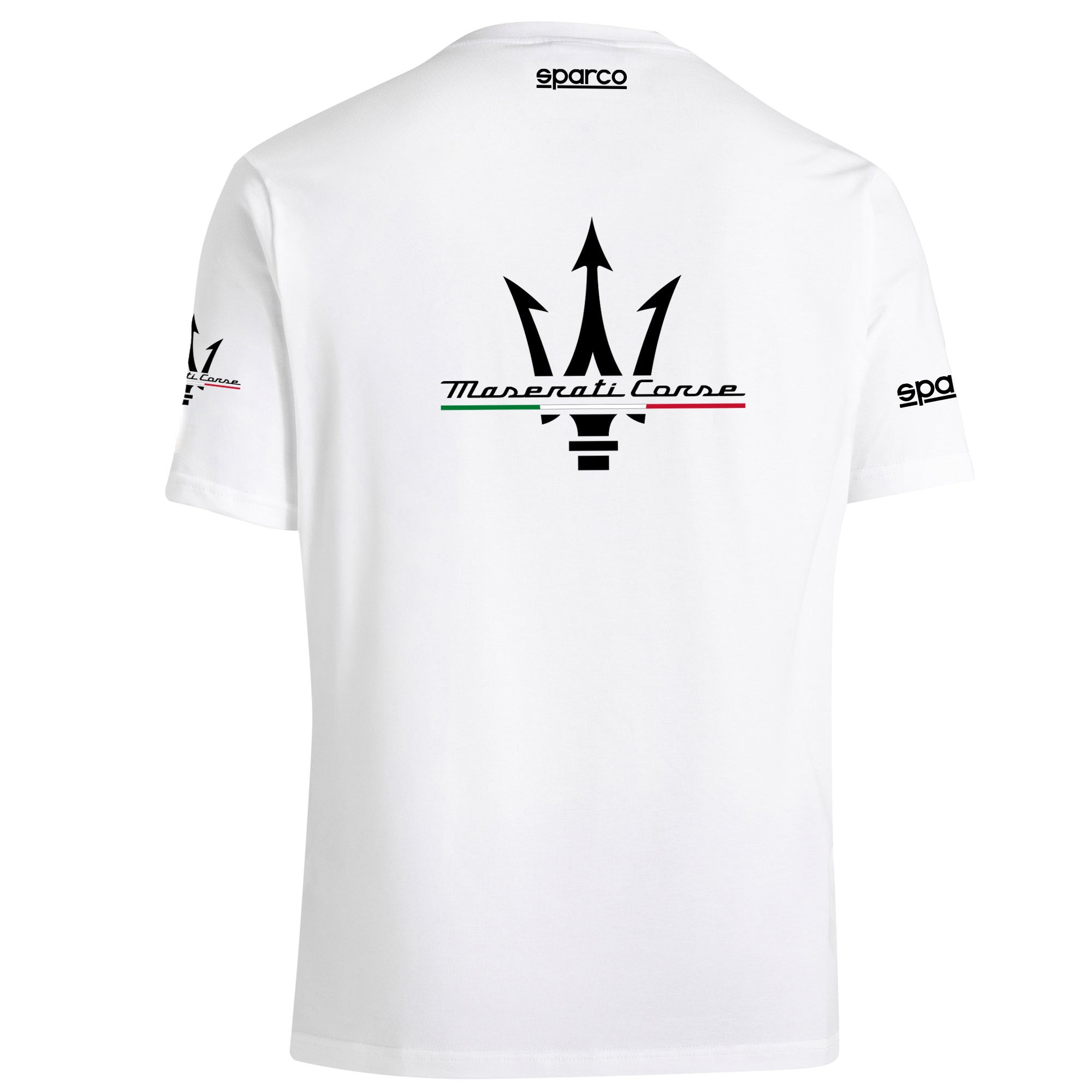 Sparco T-Shirt Maserati Bi white-abbigliamento Sparco Teamwork