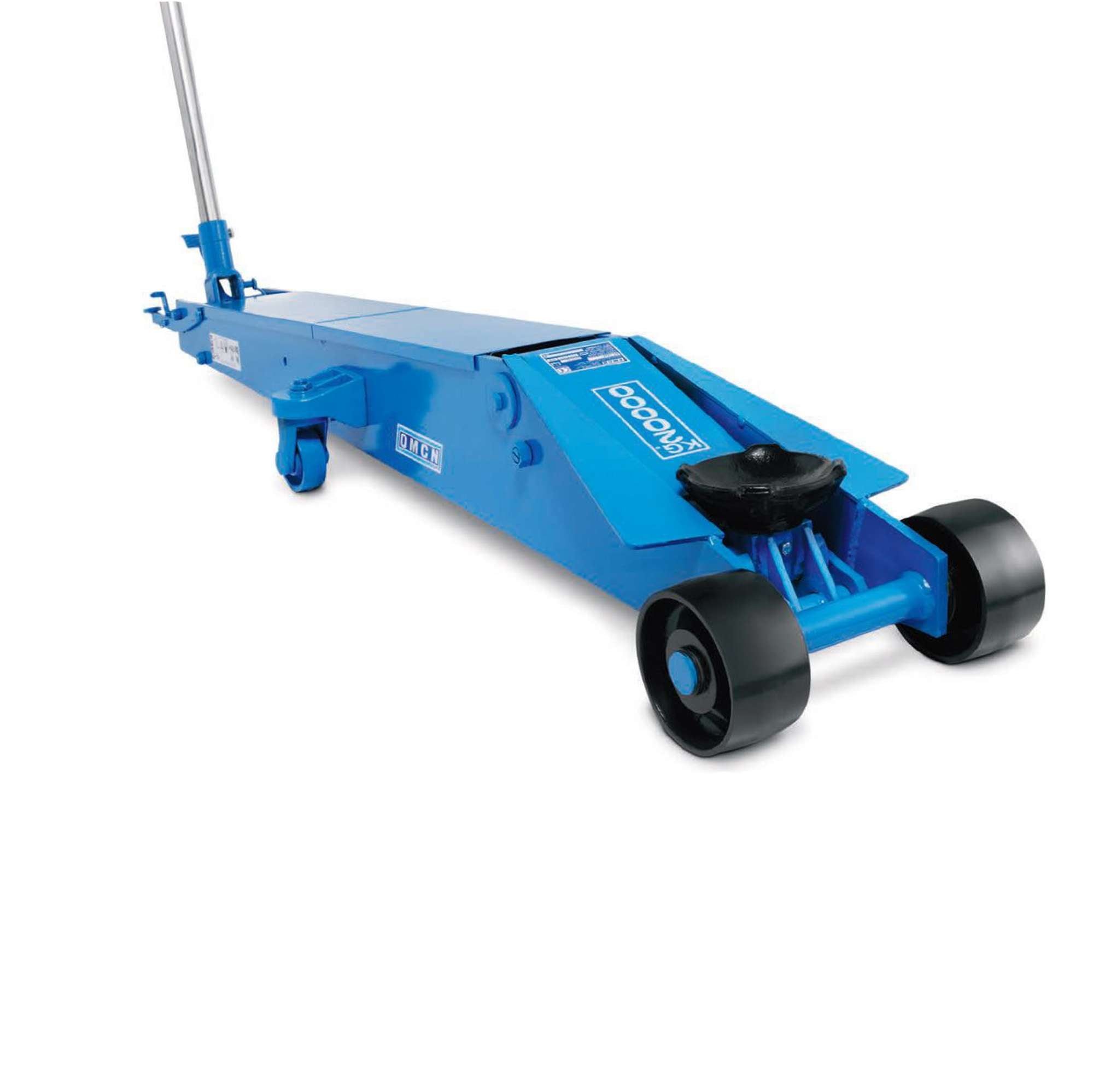 Sollevatore idraulico a carrello portata 15000 kg alzata 655mm - OMCN 123