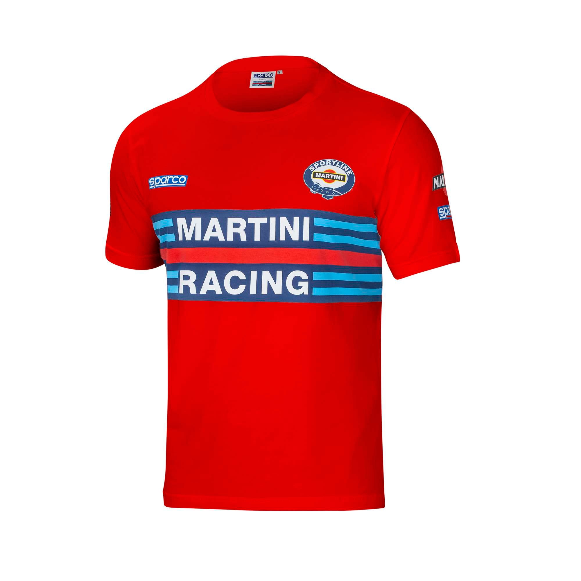 Sparco T-Shirt Martini-R rosso-abbigliamento Sparco Teamwork