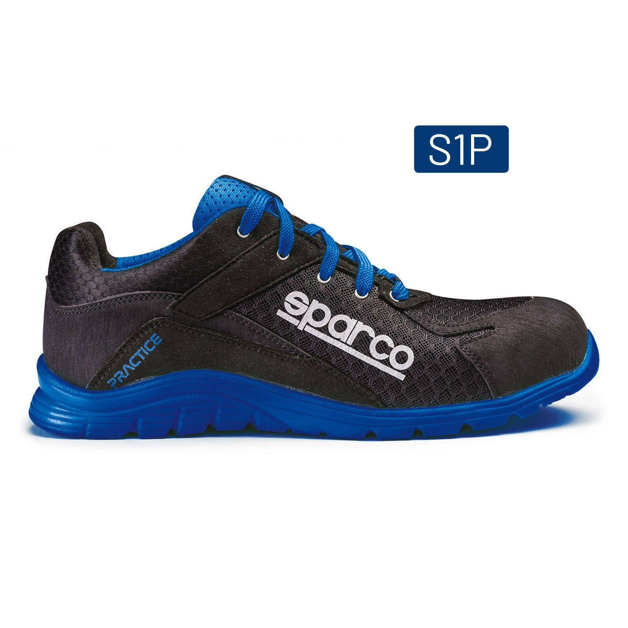 Sparco Scarpe antinfortunistiche Practice NELSON S1P nero/azzurro