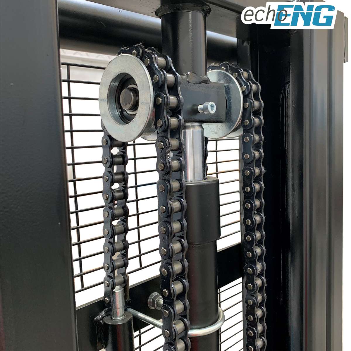 Carrello sollevatore semi elettrico a trazione manuale H.3m ENG PRO MA SL ES30E