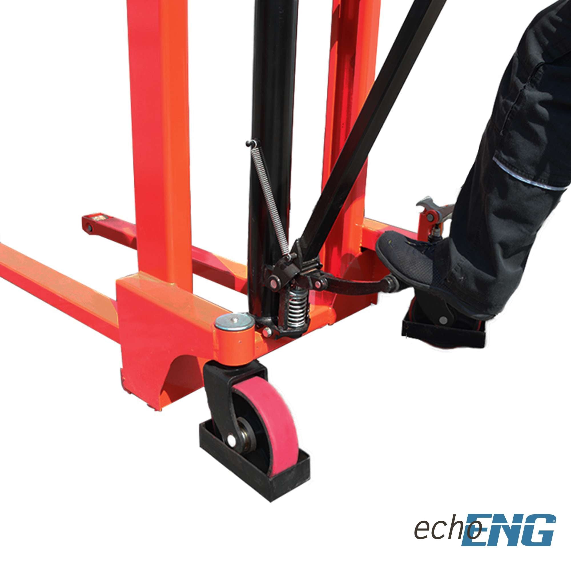 Transpallet sollevatore manuale per pallet 1200 mm 500 kg - ENG PRO MA SL PR05