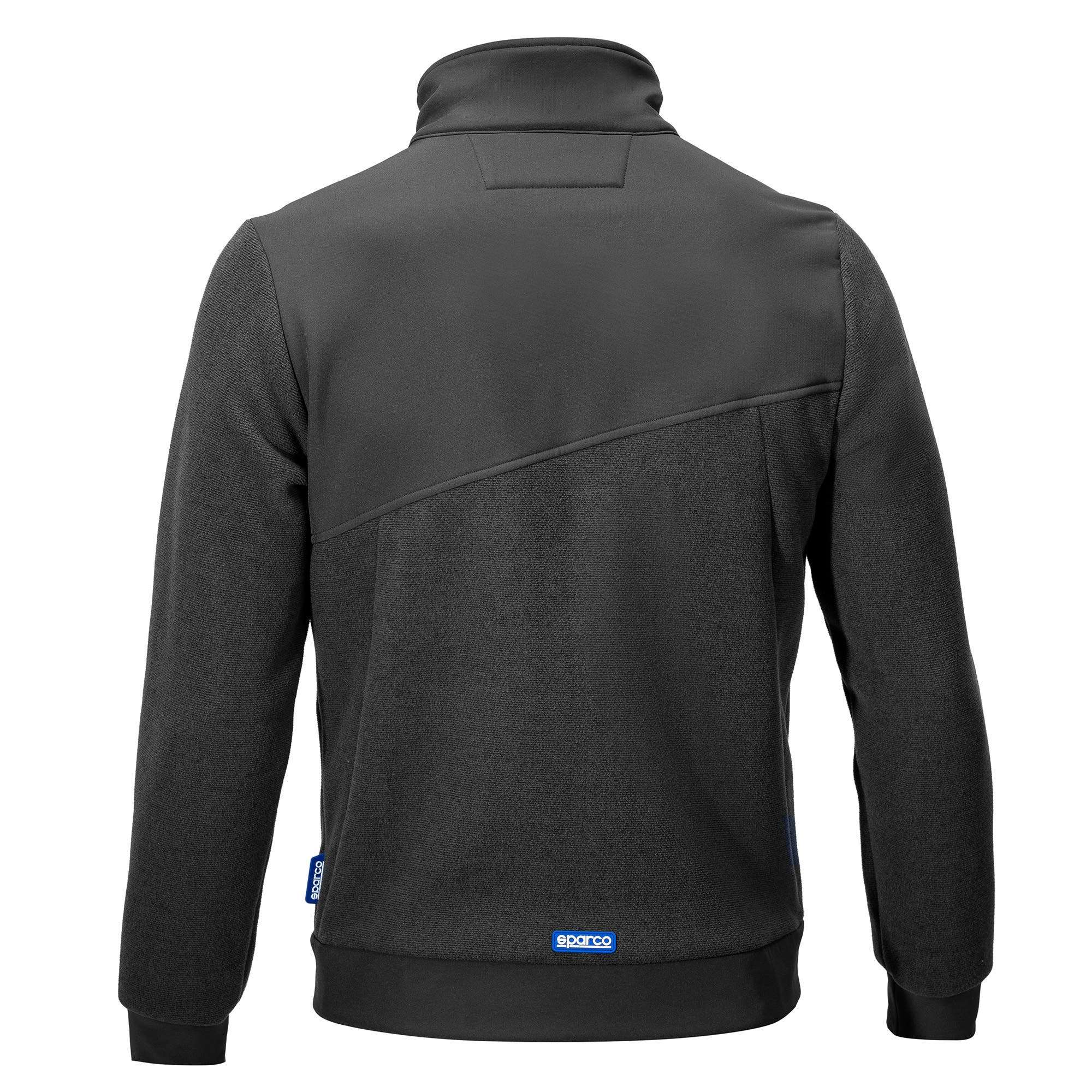 Sparco Grit fleece full zip Crestone grigio