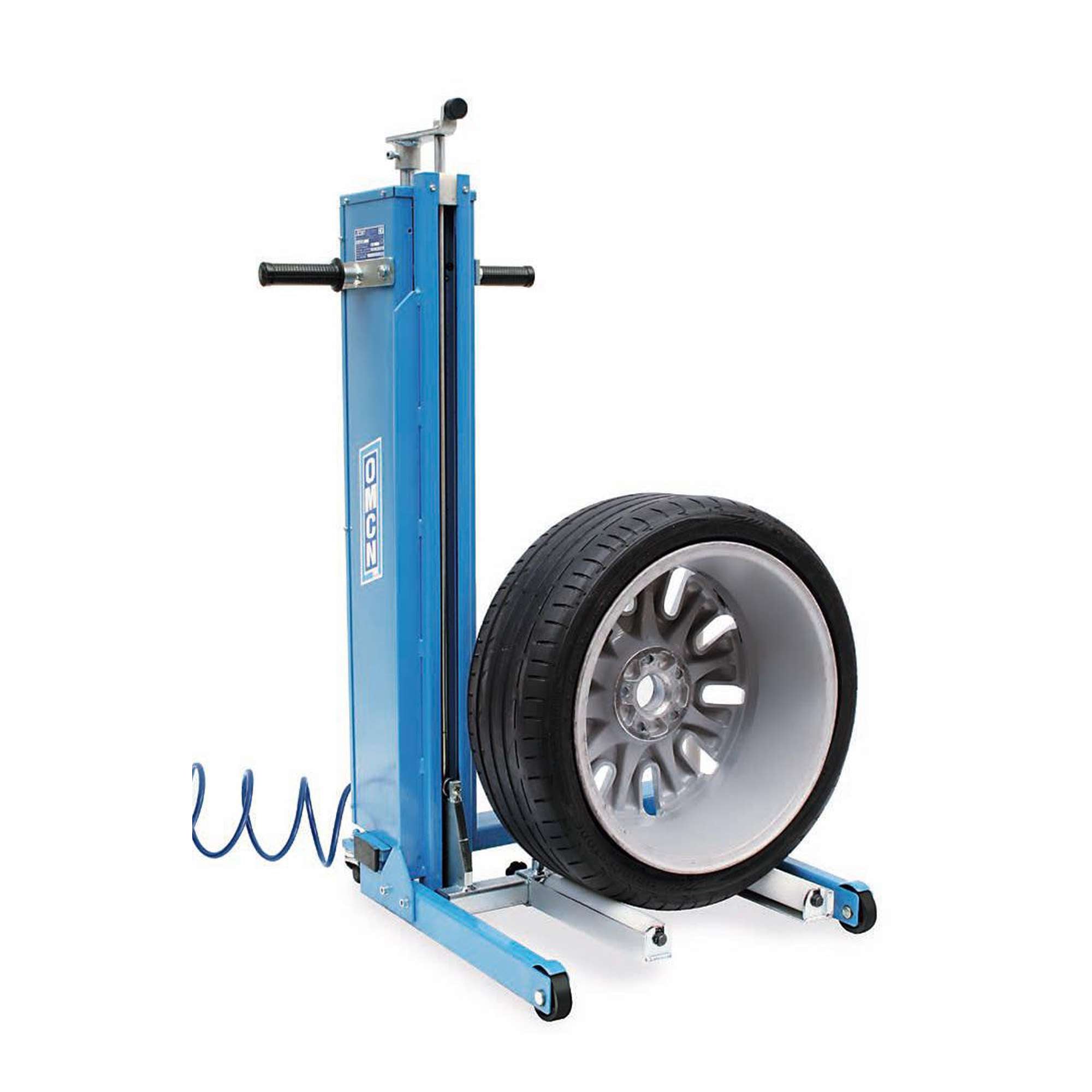Sollevatore oleopneumatico per smontaggio pneumatici, max 100kg - OMCN SIF/XR IP