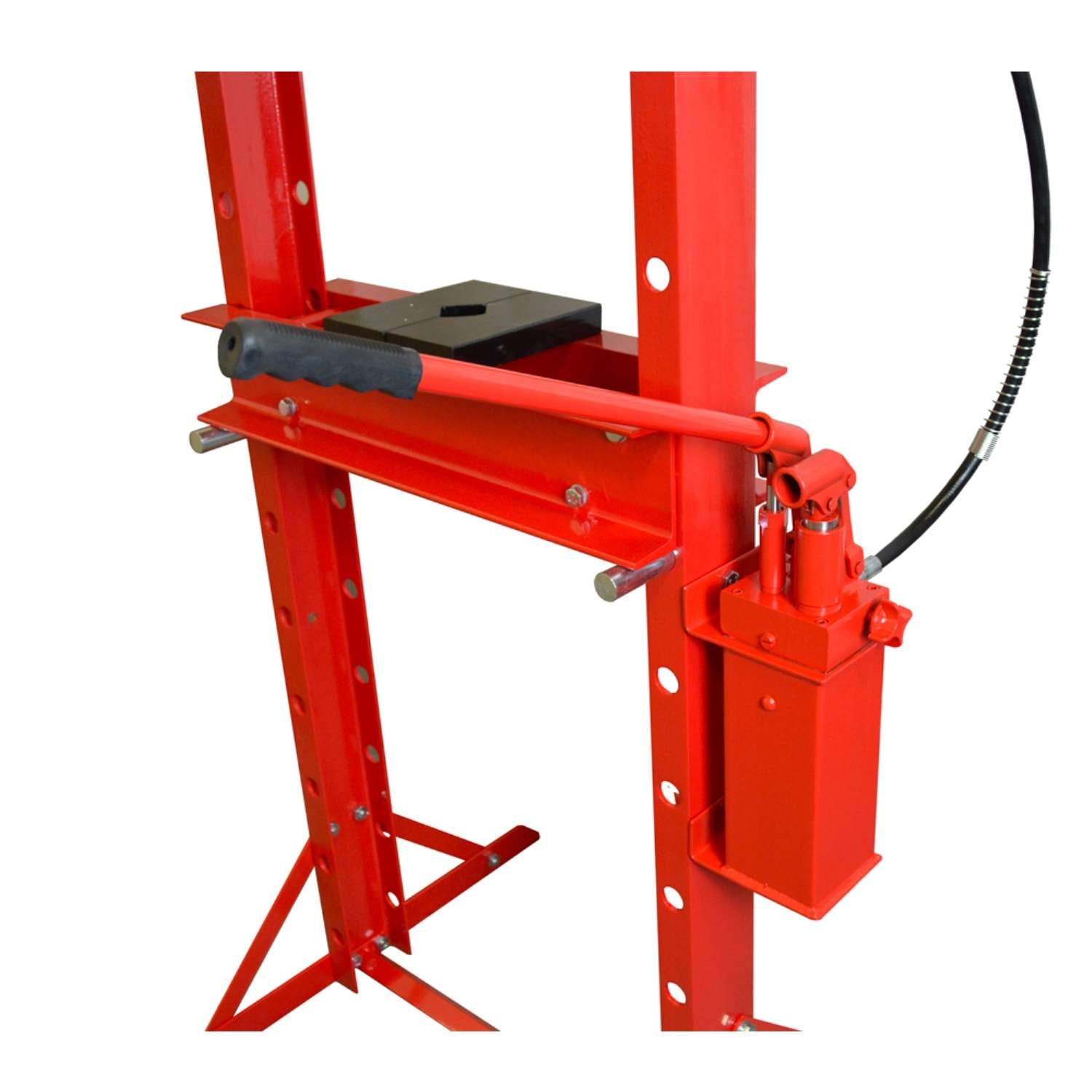 Pressa idraulica manuale 20 t con manometro corsa 200 mm - ENG PRO MA PE PE20