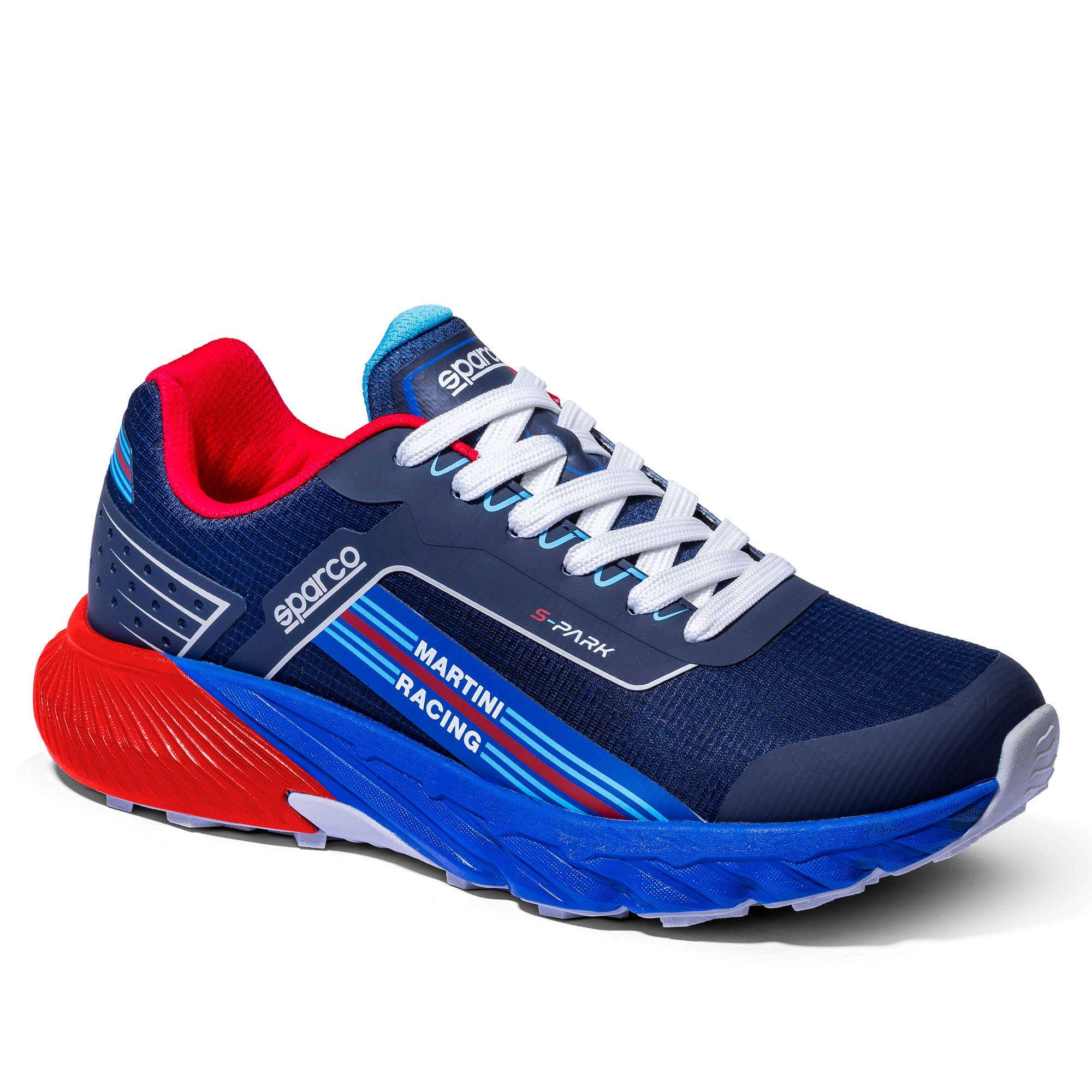 Sparco Scarpa S-Park Martini-R Sardinia Bmrosso navy/blue/red-scarpe antinfortunistiche da lavoro