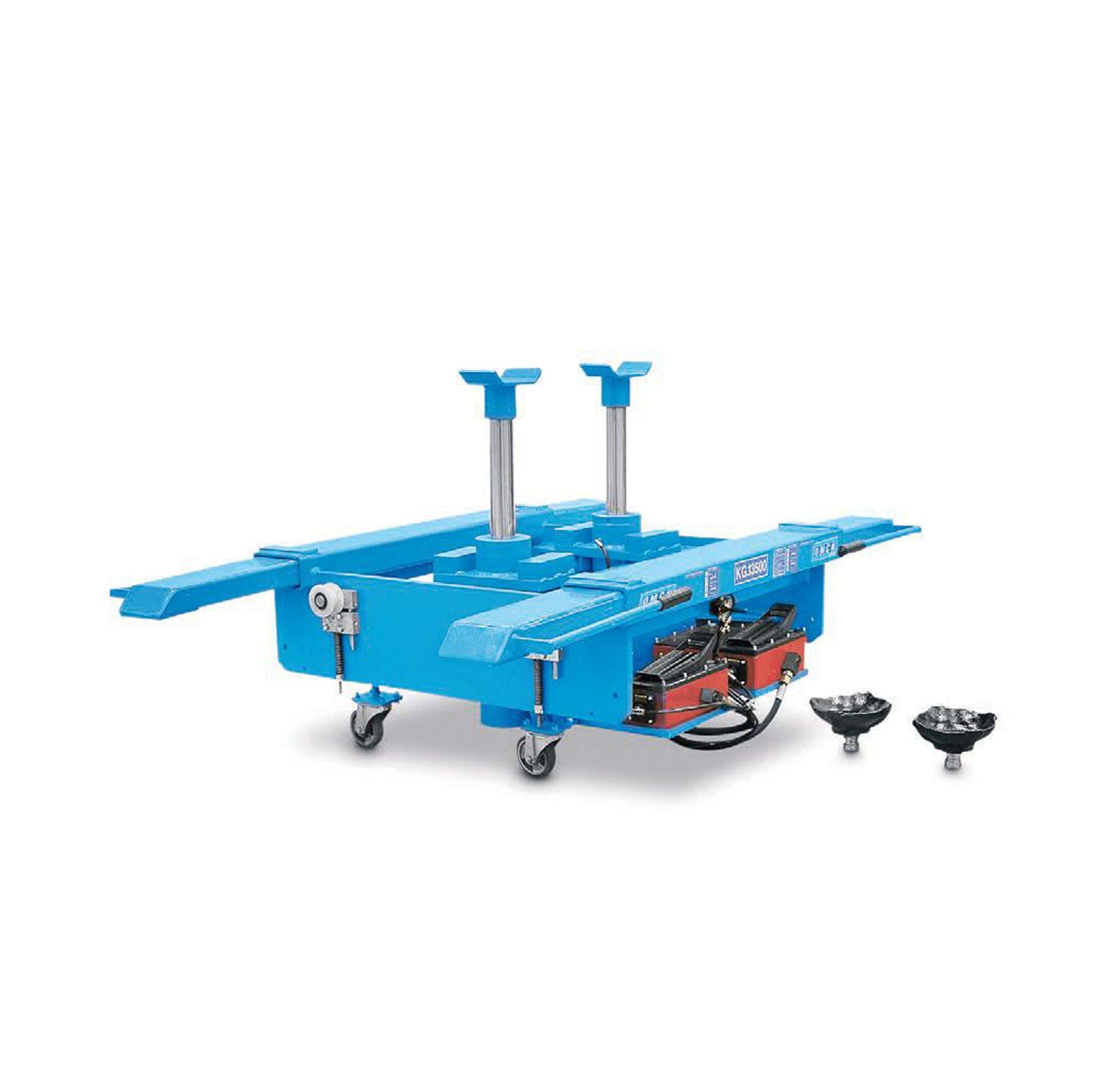 Traversa di sollevamento portata 10000 kg con pompa idropneumatica - OMCN 458/C