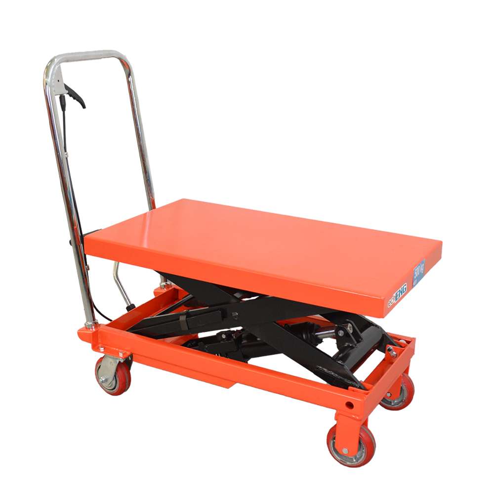 Carrello a pantografo piattaforma sollevatore 300kg con ruote ENG PRO MA SL CP30