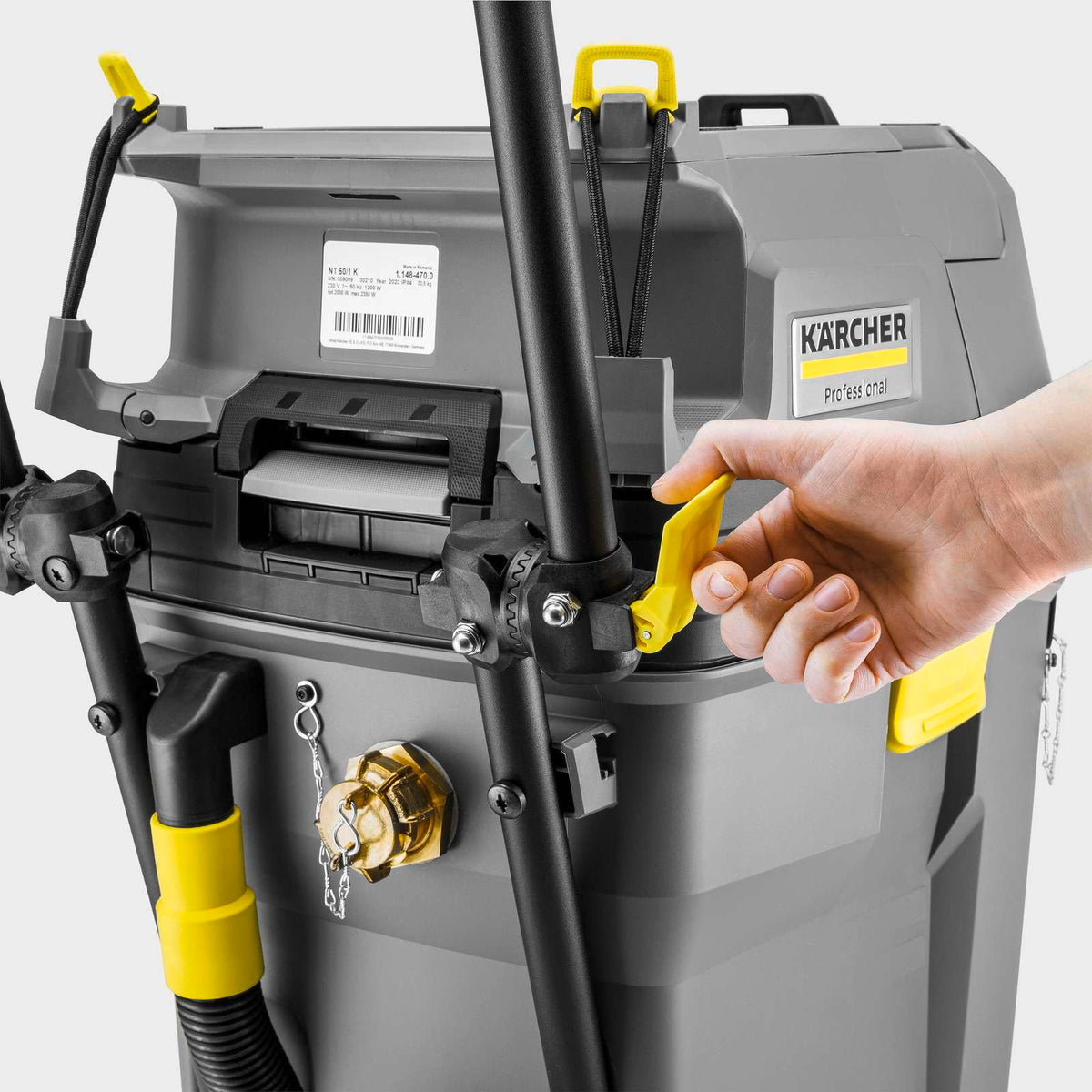 Bidone aspiratutto NT 50/1 K Karcher