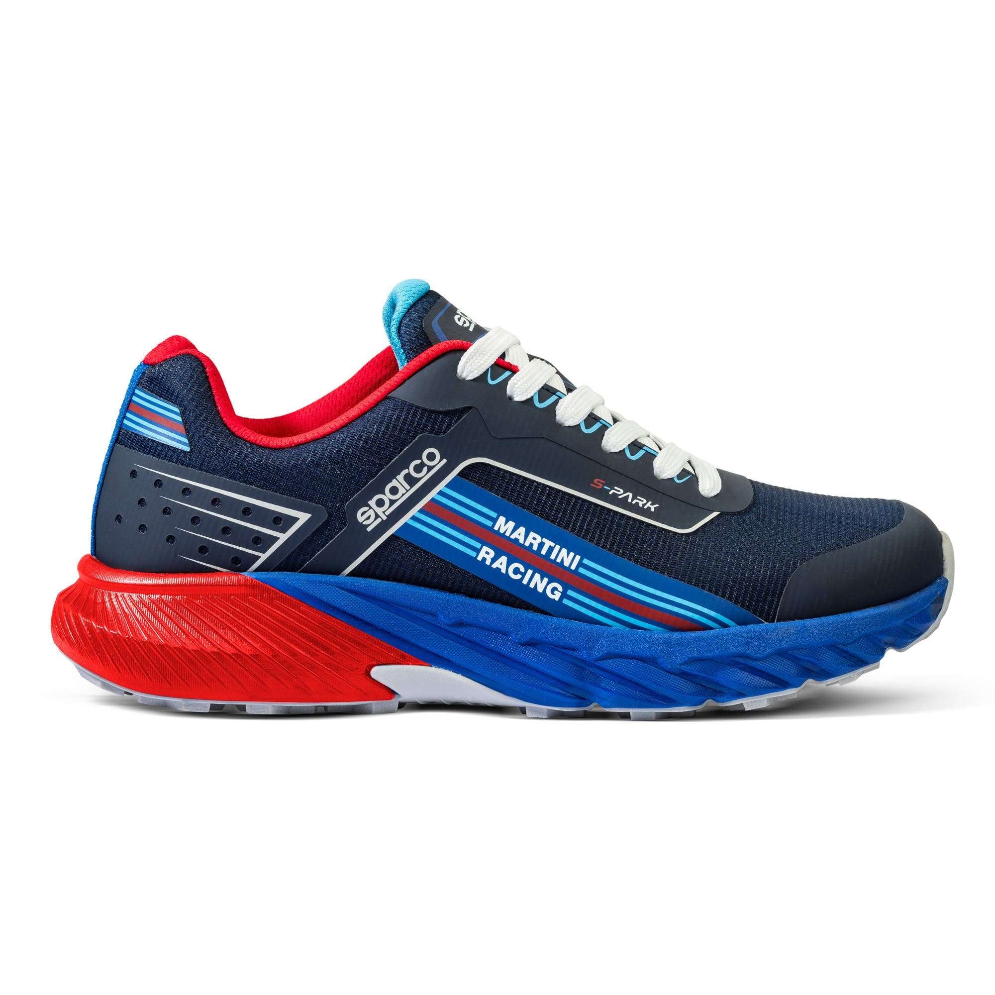 Sparco Scarpa S-Park Martini-R Sardinia Bmrosso navy/blue/red-scarpe antinfortunistiche da lavoro