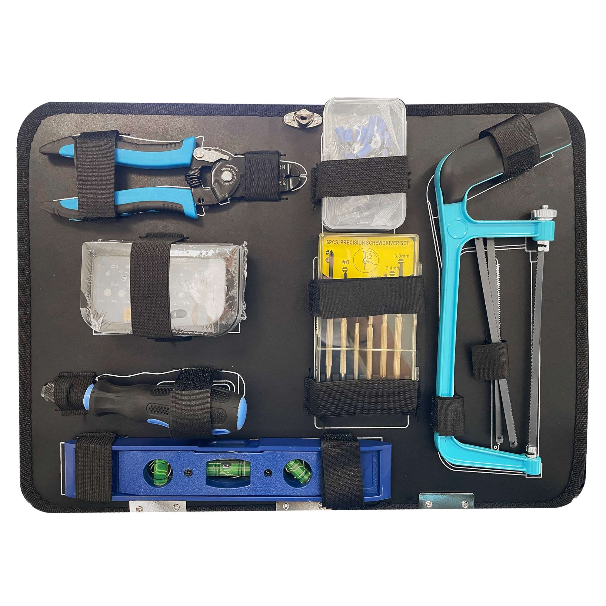 Trolley Portautensili con 176 Utensili Professionali ENG PRO - FI 90 T127