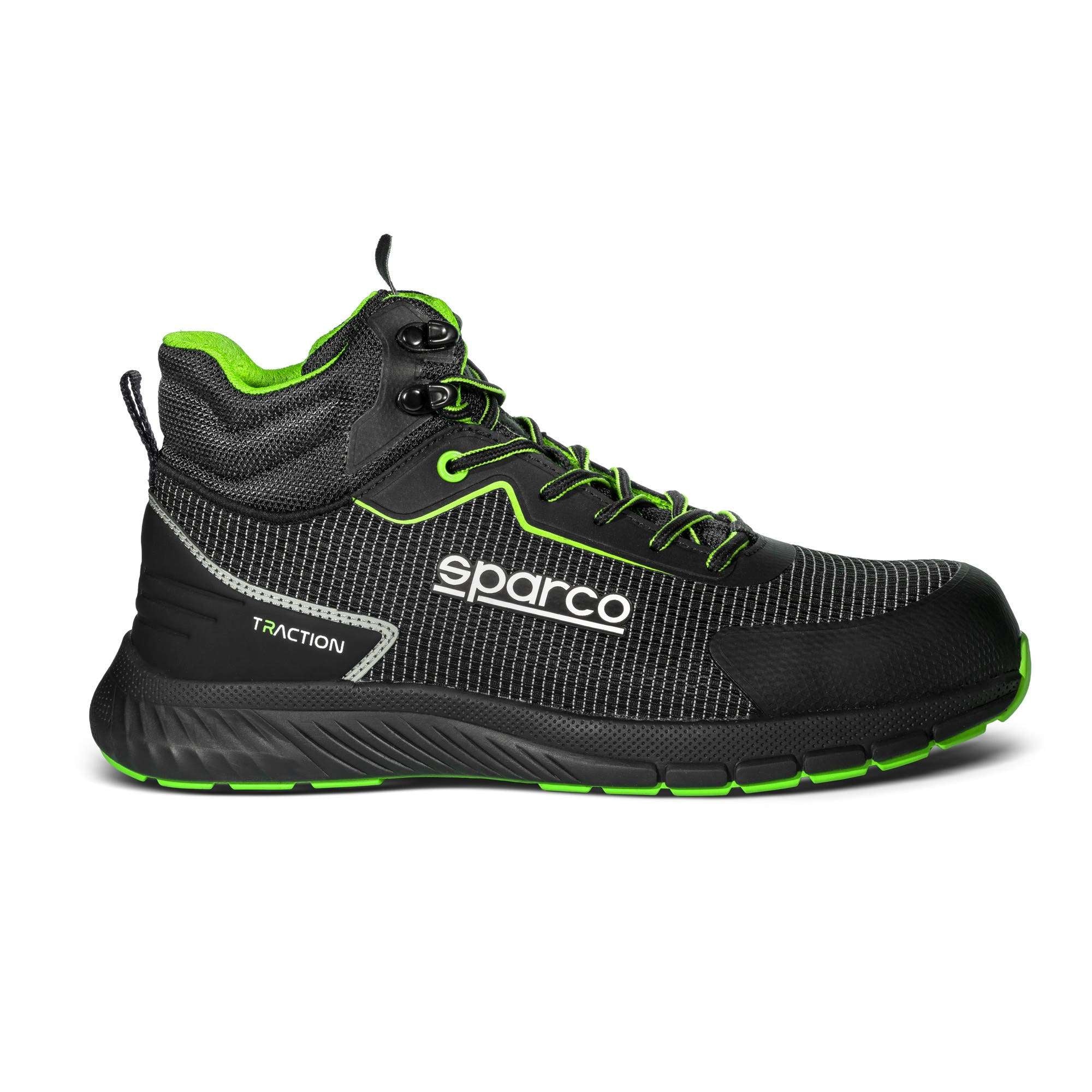 Sparco Scarpe Traction-H Naoki S3S HRO FO black/fluo/grigio