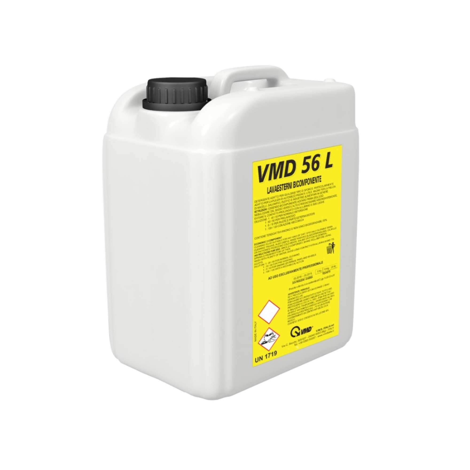 Detergente concentrato bicomponente 25KG - VMD 56L
