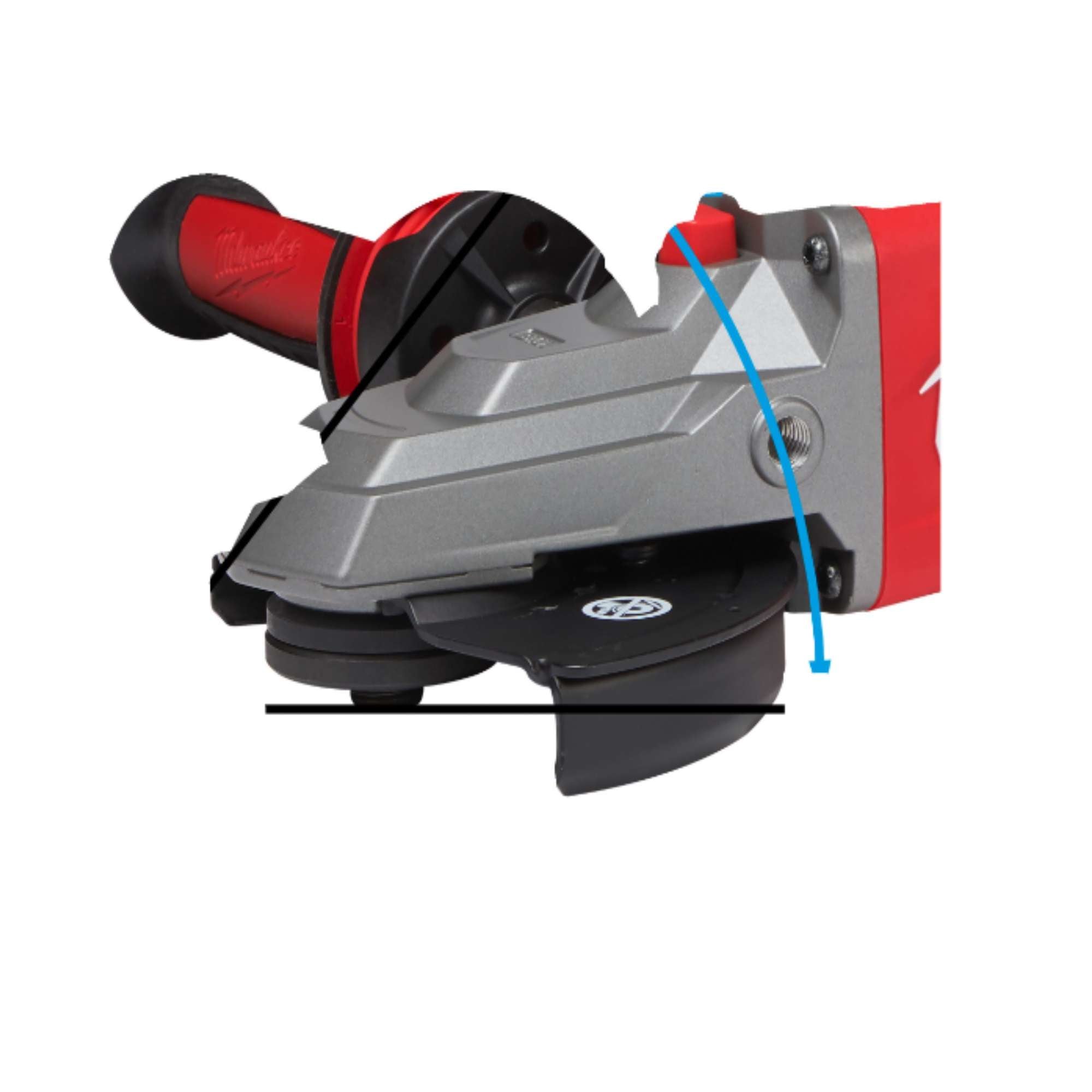 Smerigliatrice Angolare 125Mm 18V Testa Piatta - Milwaukee 4933478438