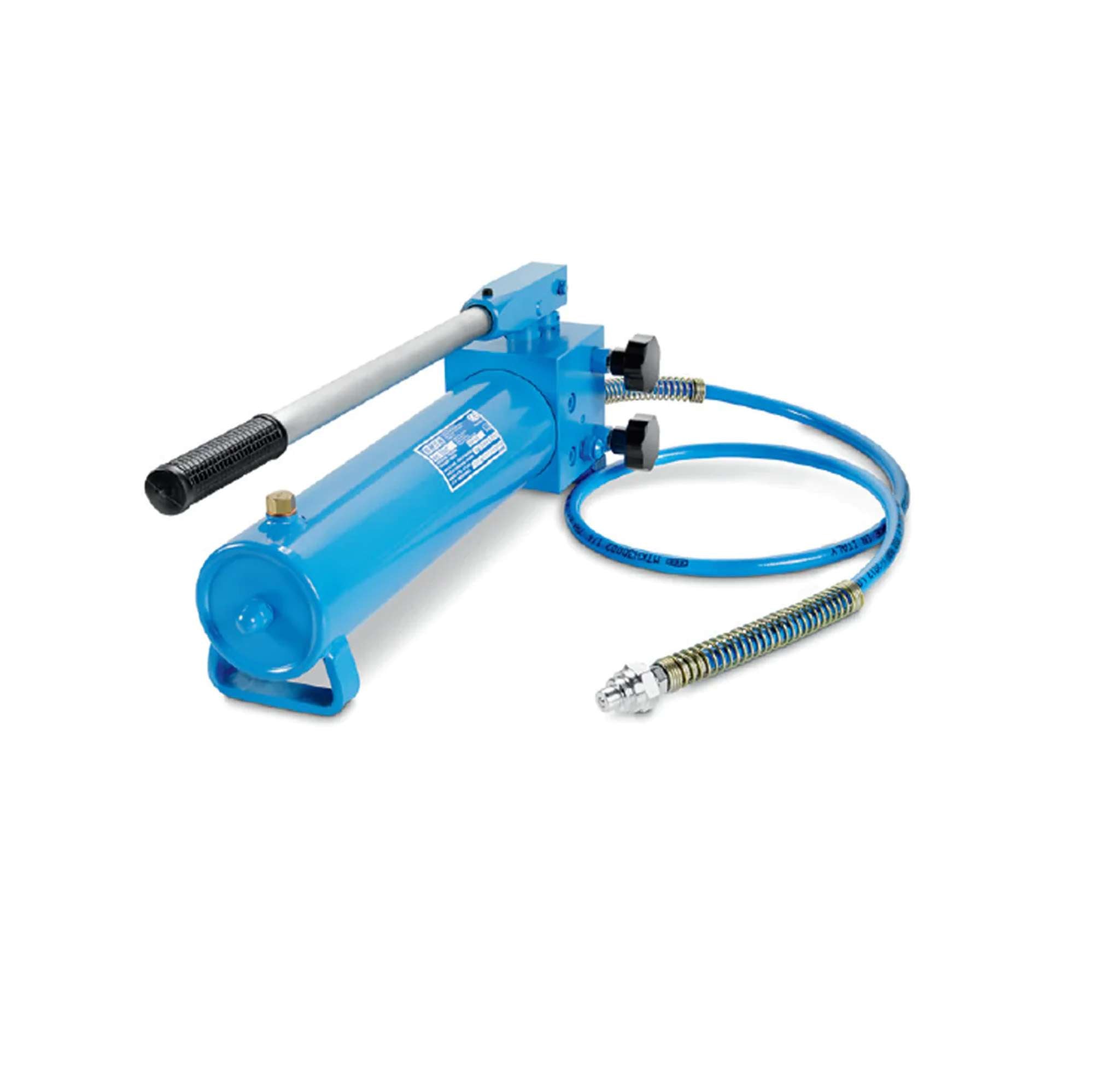 Pompa manuale a due velocità pressione 700 bar serbatoio 2400cm OMCN 358/C