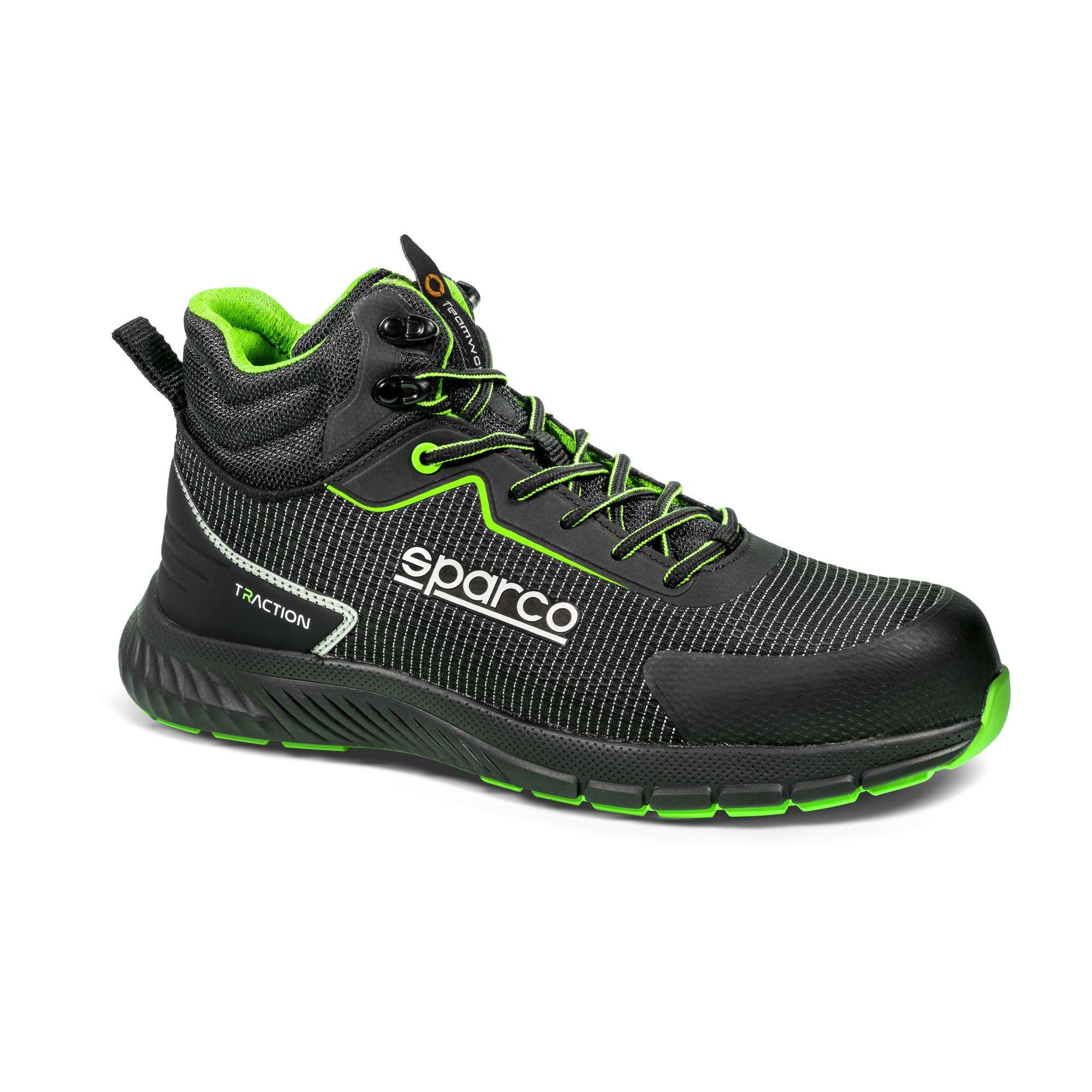 Sparco Scarpe Traction-H Naoki S3S HRO FO black/fluo/grigio