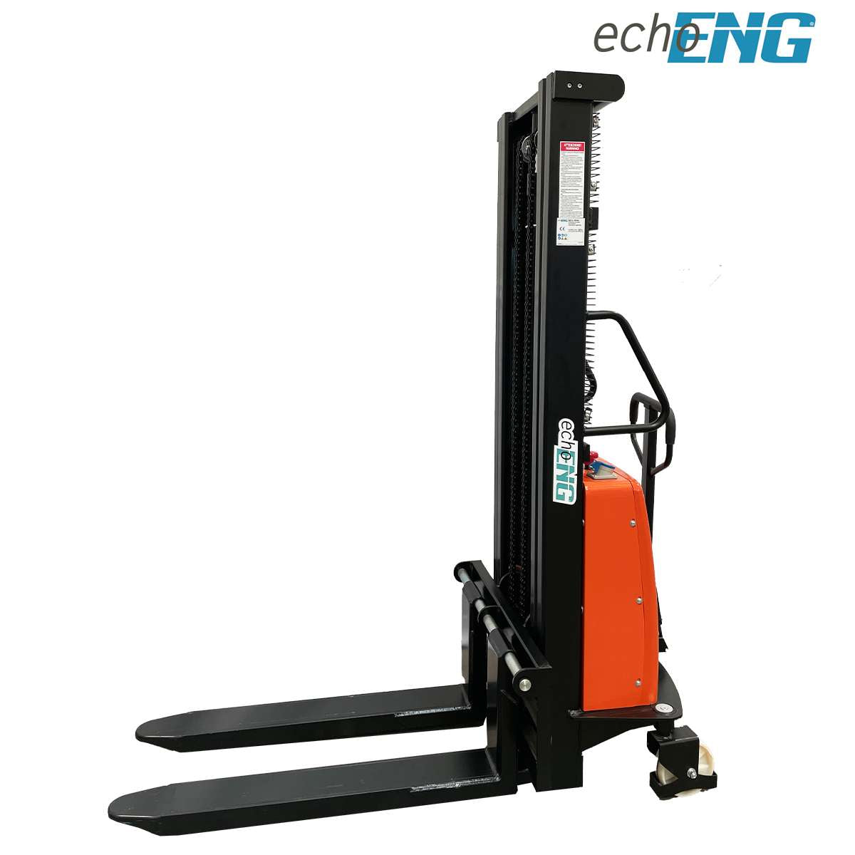 Carrello sollevatore semi elettrico a trazione manuale H.3m ENG PRO MA SL ES30E