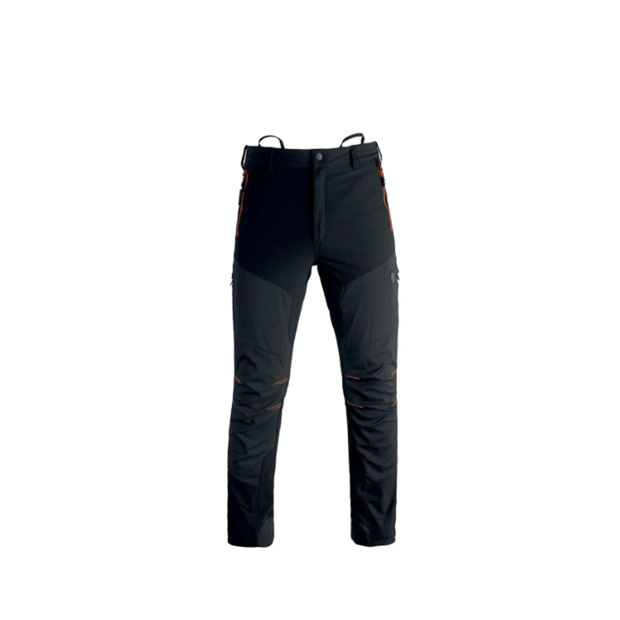 Pantaloni da lavoro, tessuto elasticizzato e water repellent,colore Nero Kapriol
