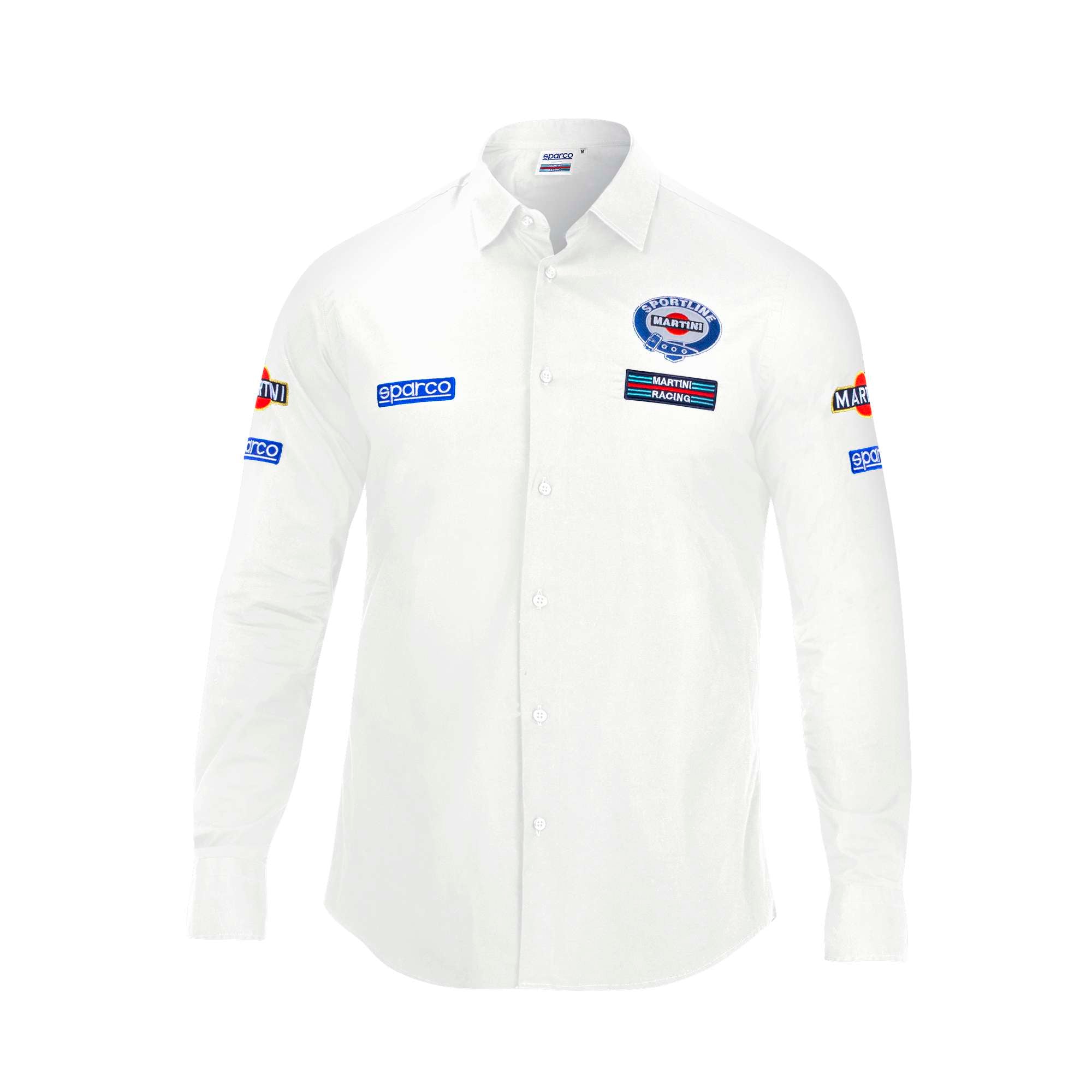 Sparco Camicia Martini-R bianco