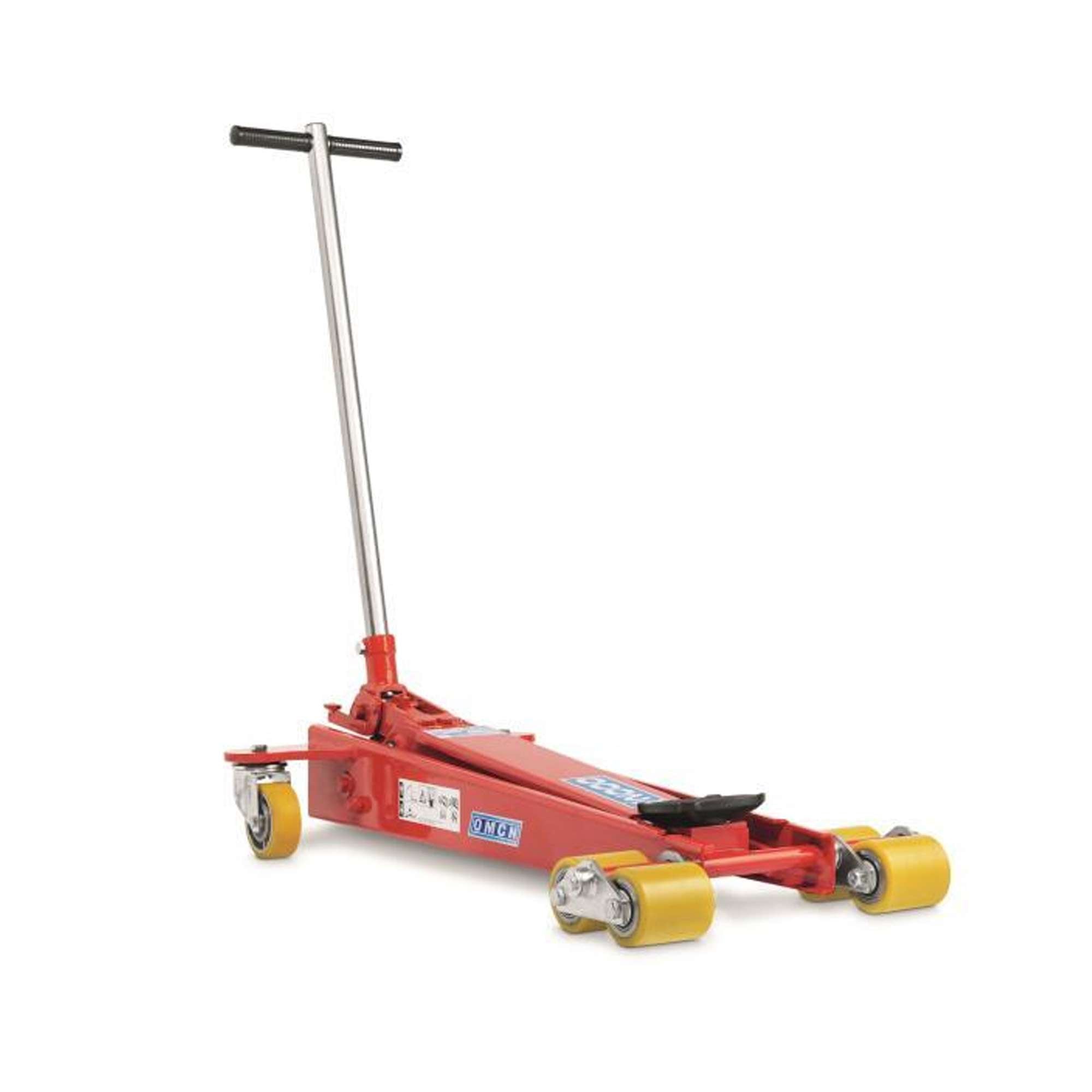 Sollevatore idraulico a carrello 2000kg, 720mm, con rulli basculanti OMCN 1120/E