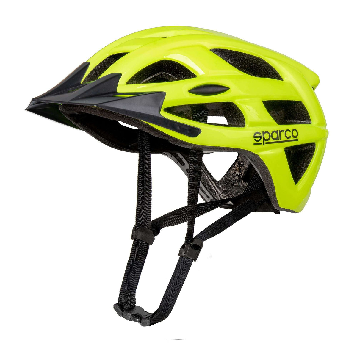 Sparco Bike Helmet Nero giallo fluo