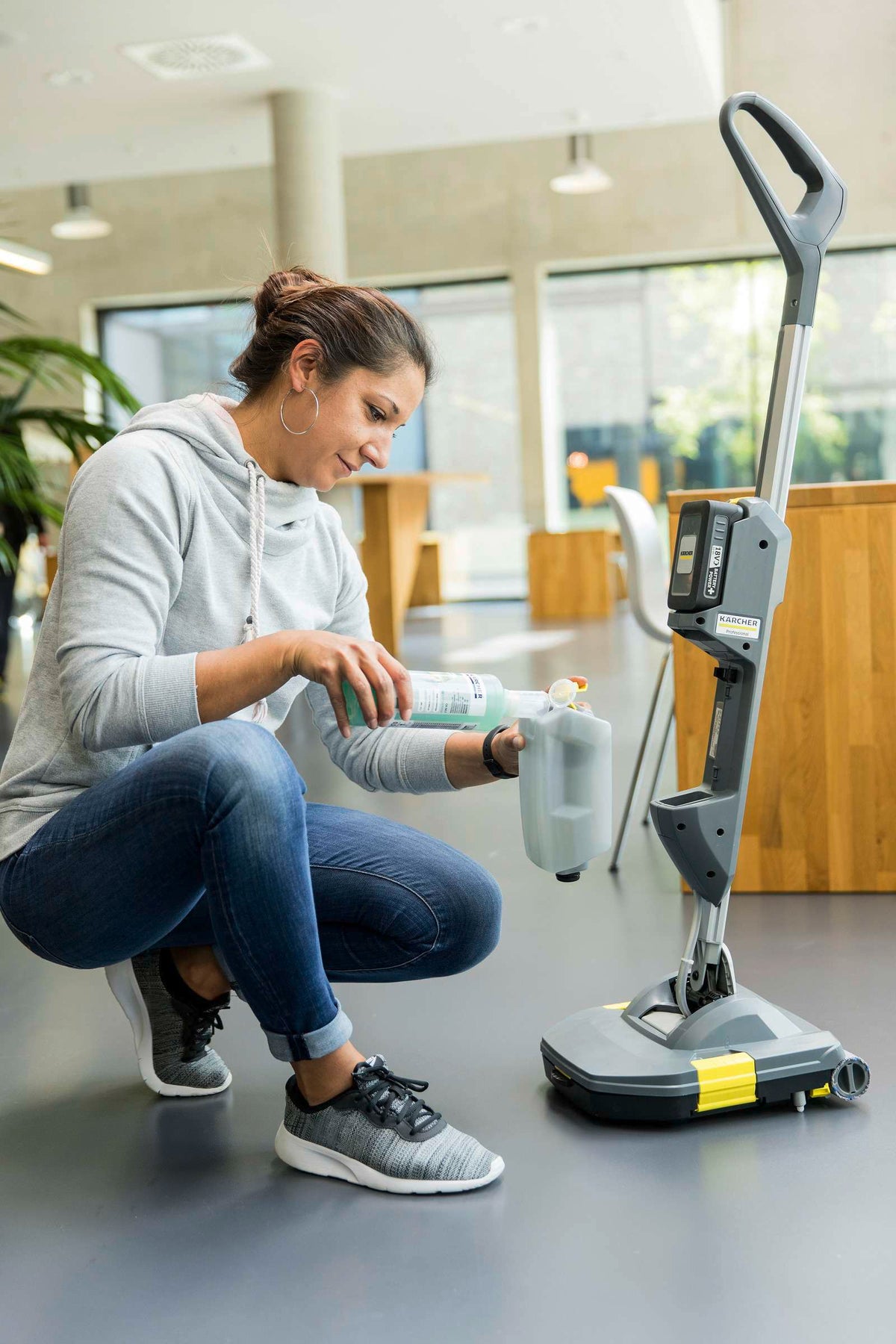 Lavapavimenti professionale BR 30/1 C Bp Pack 18/30 Karcher