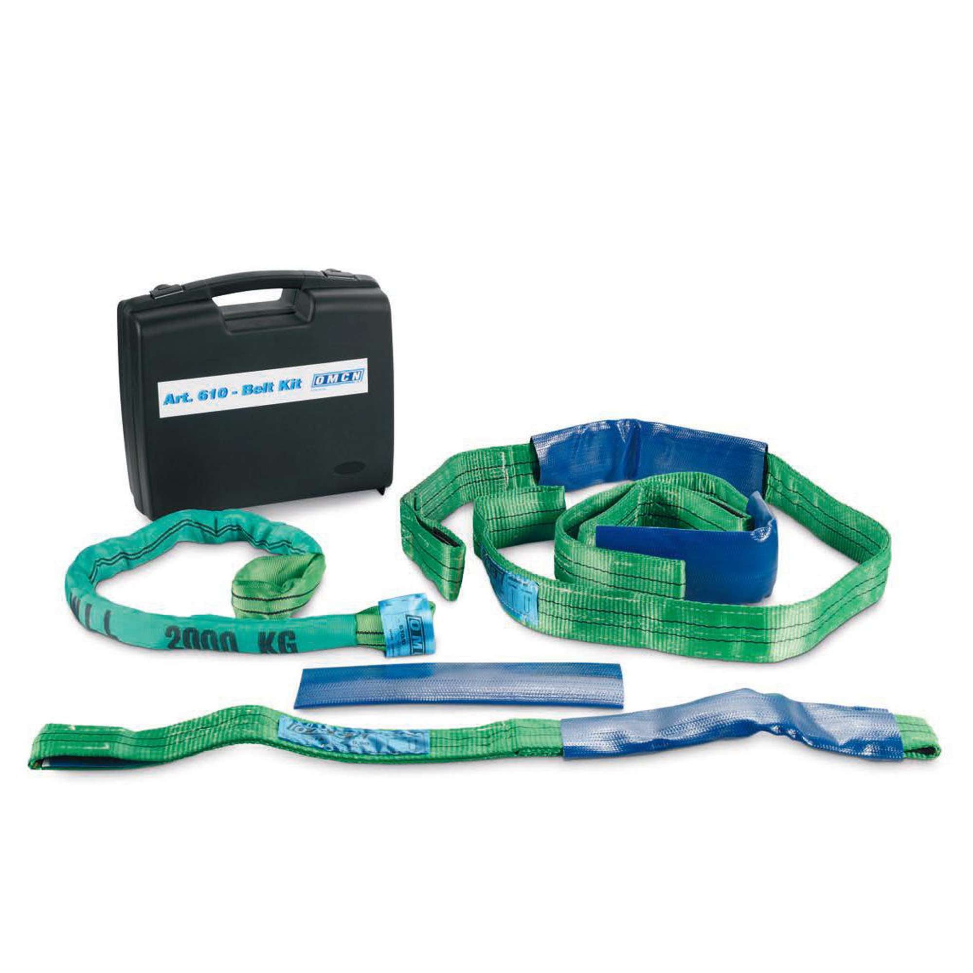 Belt kit, 4 Cinghie in poliestere (800,1200,1800.1000)mm - OMCN 610