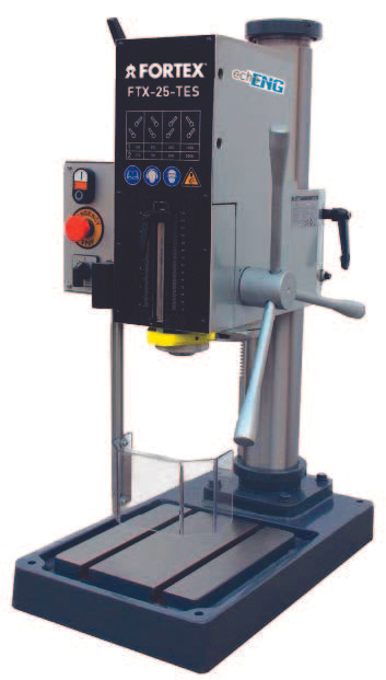 Trapano a ingranaggi 31.5mm FTX-25-TES 400V ENG PRO Fortex