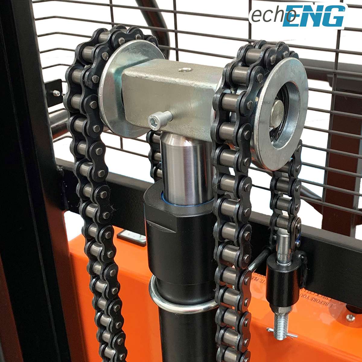 Transpallet semi elettrico, elevatore per europallet 1000kg ENG PRO MA SL ES16E