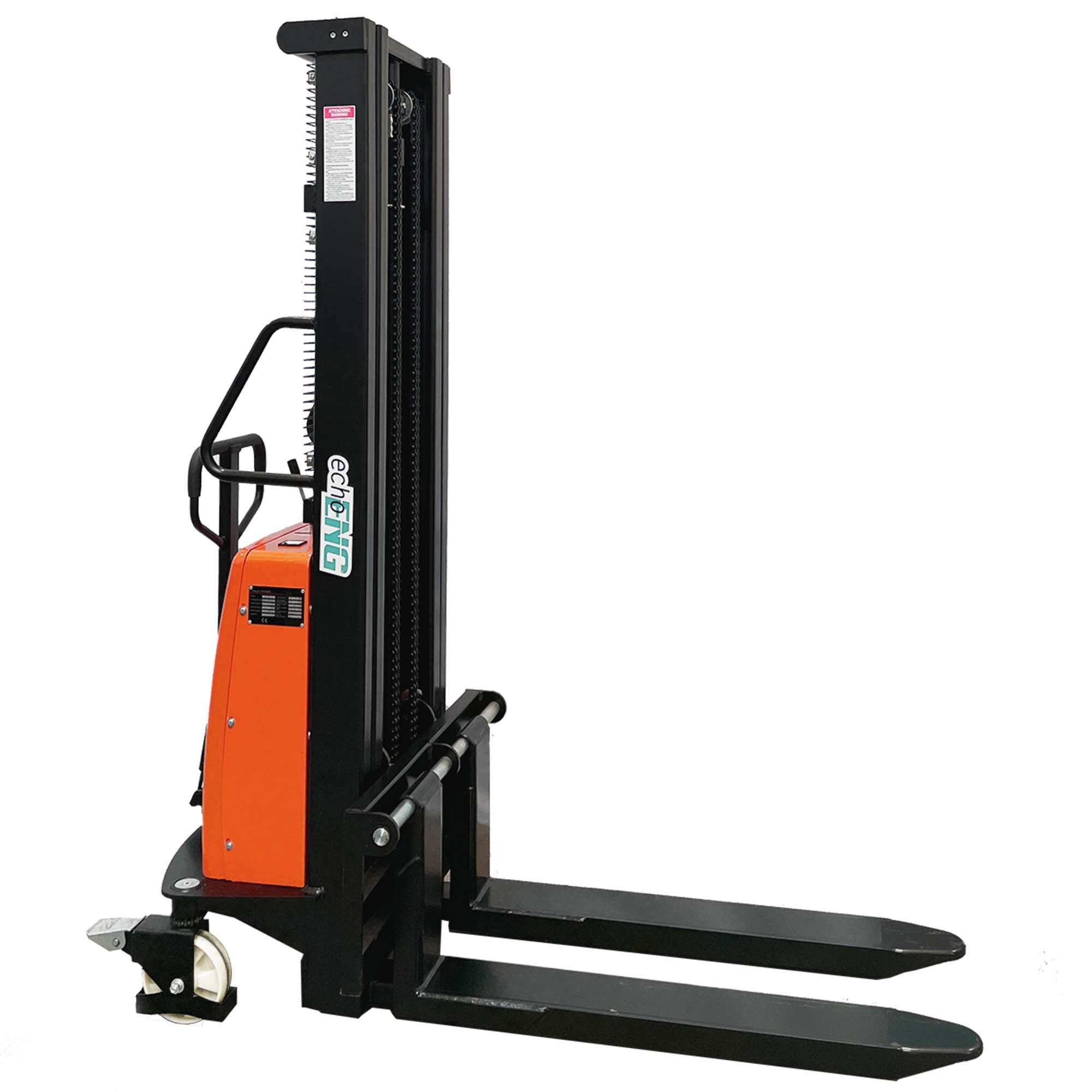 Carrello sollevatore semi elettrico a trazione manuale H.3m ENG PRO MA SL ES30E