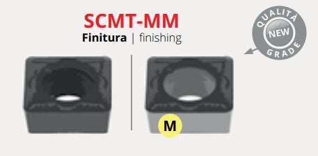 Inserti per Tornitura Quadro 90° Positivo - Talicarb SCMT-MM