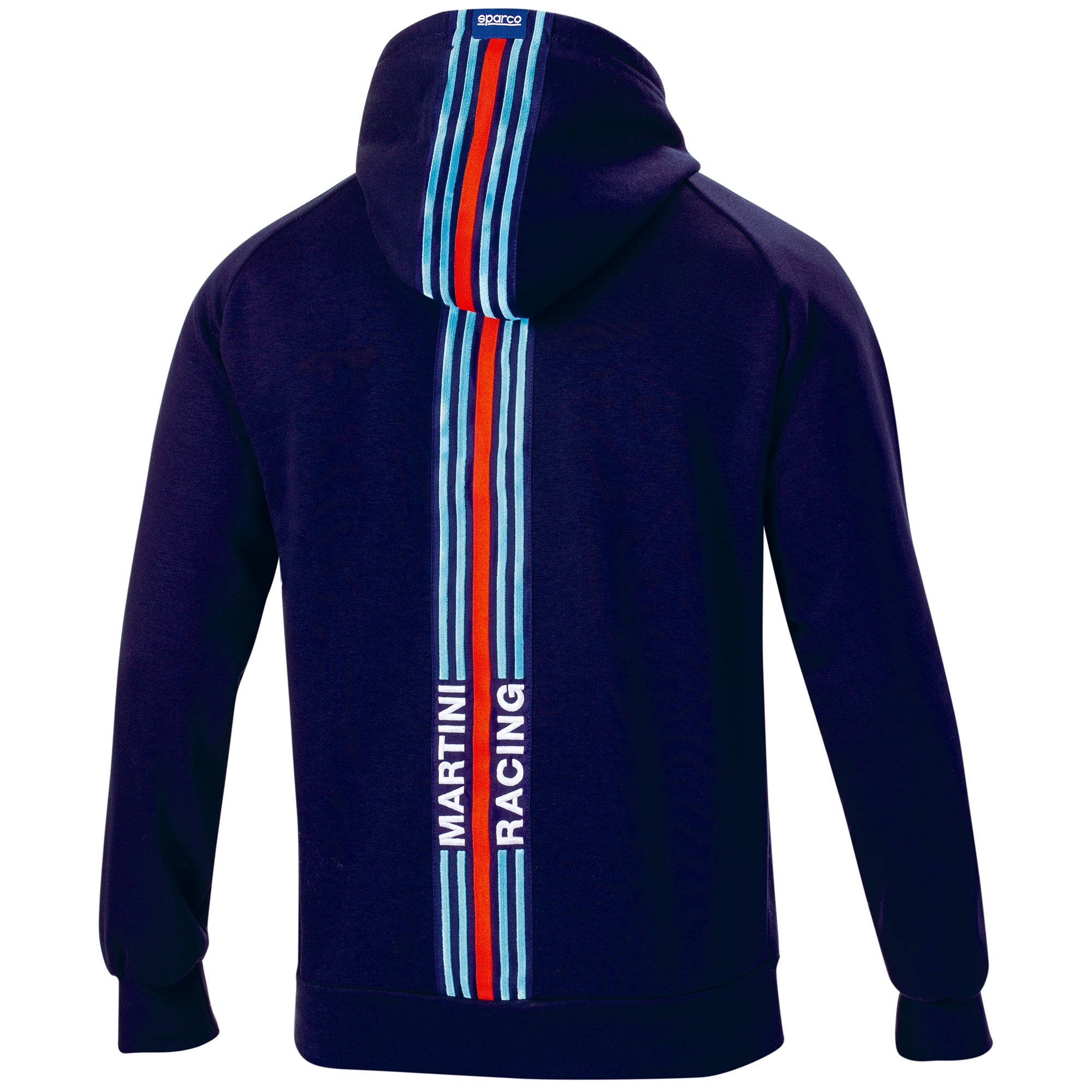 Sparco Hoodie Big Stripes Martini-R blu