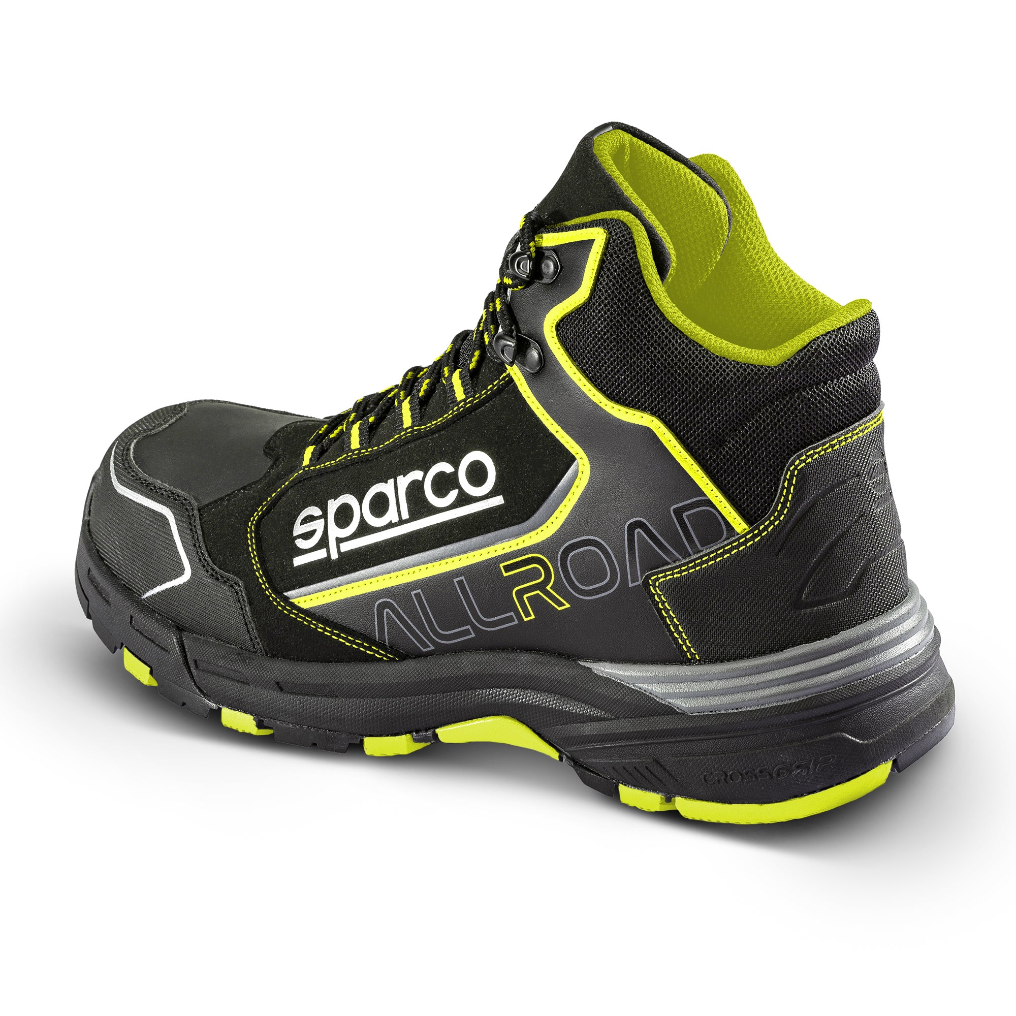 Sparco Scarpa Allroad-H Motegi S3 nero/giallo fluo-scarpe antinfortunistiche