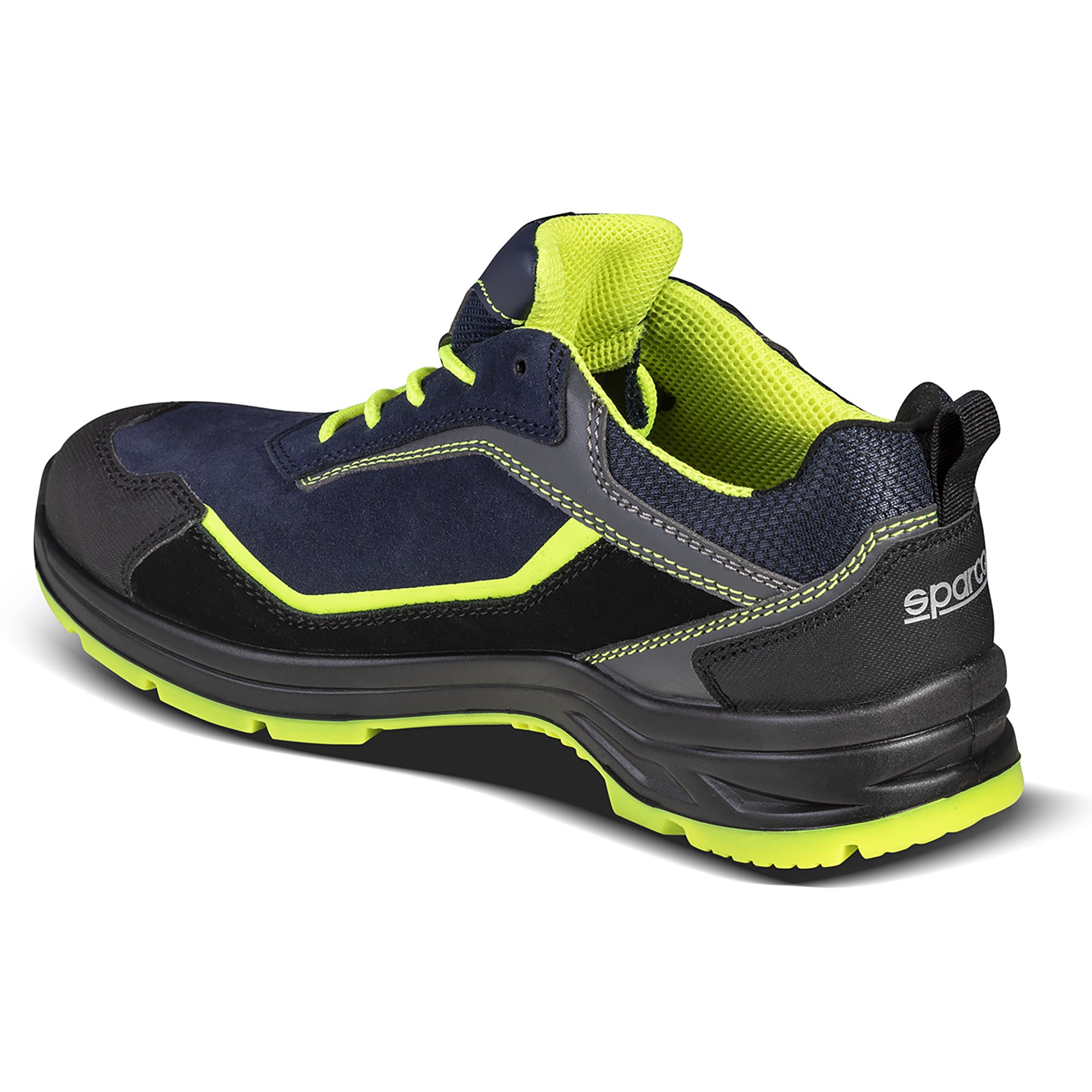 Sparco Scarpa Indy Baltimora S3 ESD arancio fluo blu/Gf ESD S3 bmgf-scarpe antinfortunistiche da lavoro