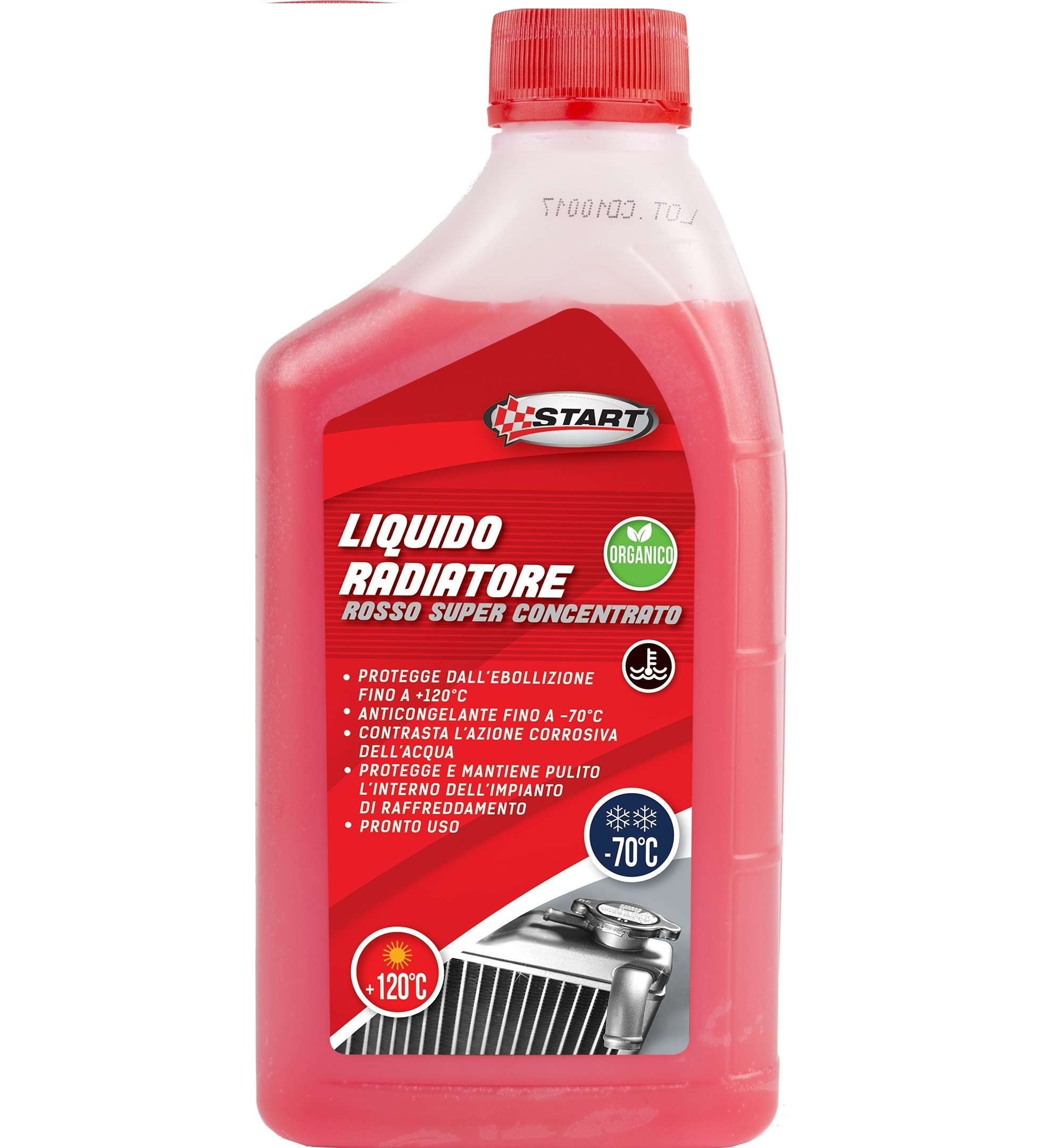 Liquido Radiatore Rosso (G12+) 1L - Start