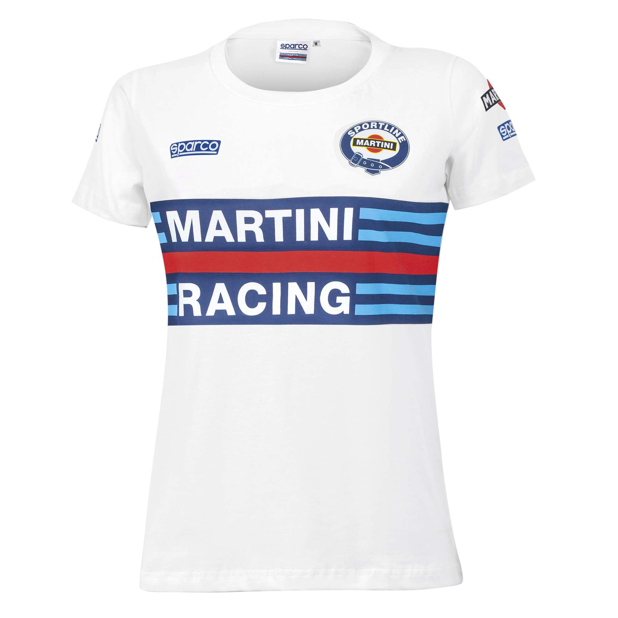 Sparco T-Shirt Lady Martini-R bianco-abbigliamento Sparco Teamwork