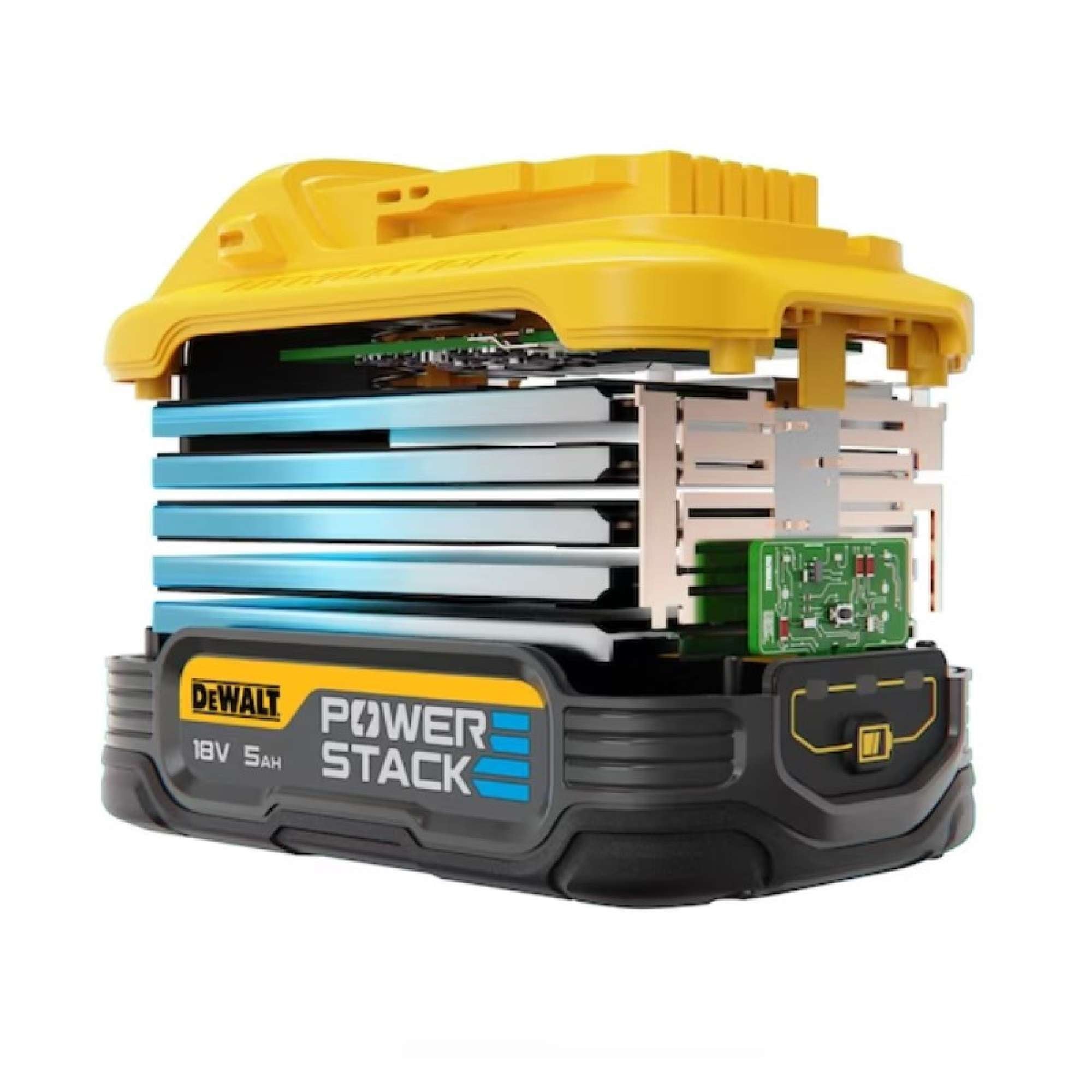Batteria Litio Powerstack 18V 5,0Ah con celle a sacchetto - Dewalt DCBP518-XJ