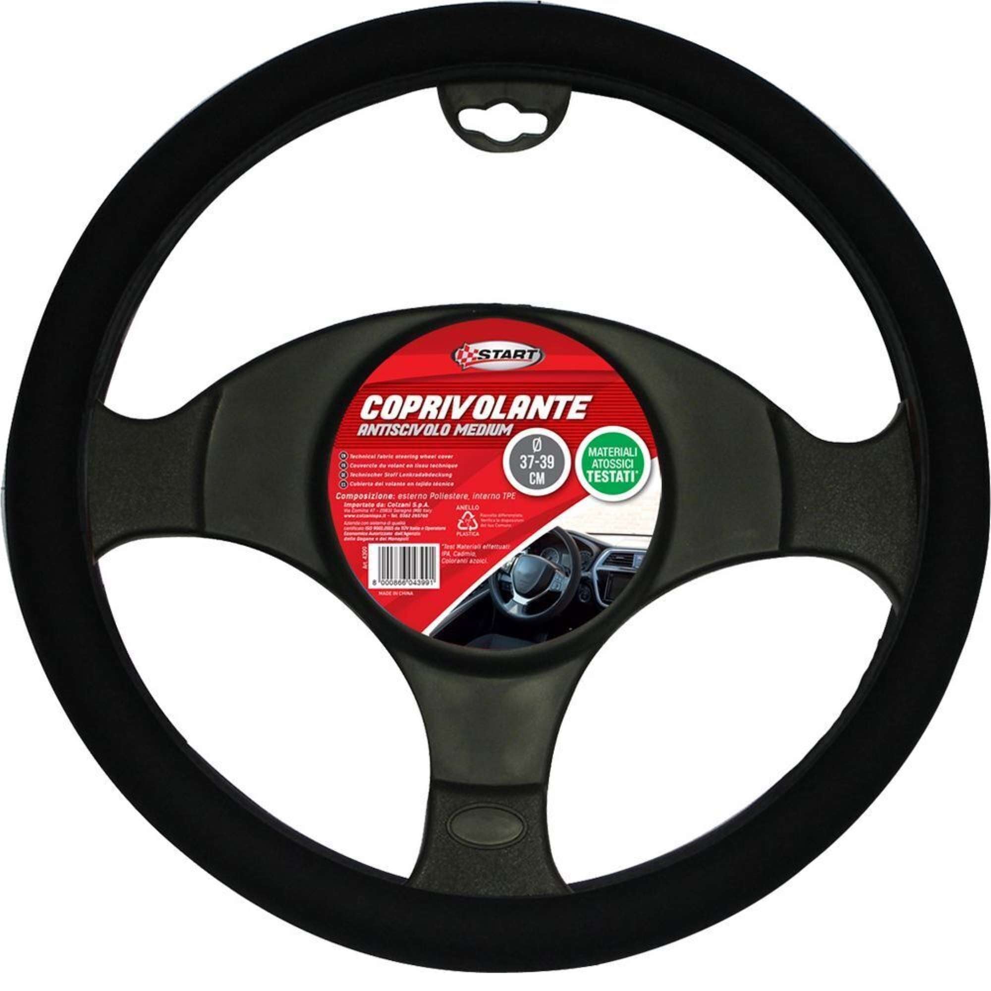 Coprivolante in tessuto tecnico D.da 37 a 39cm - Start 4399