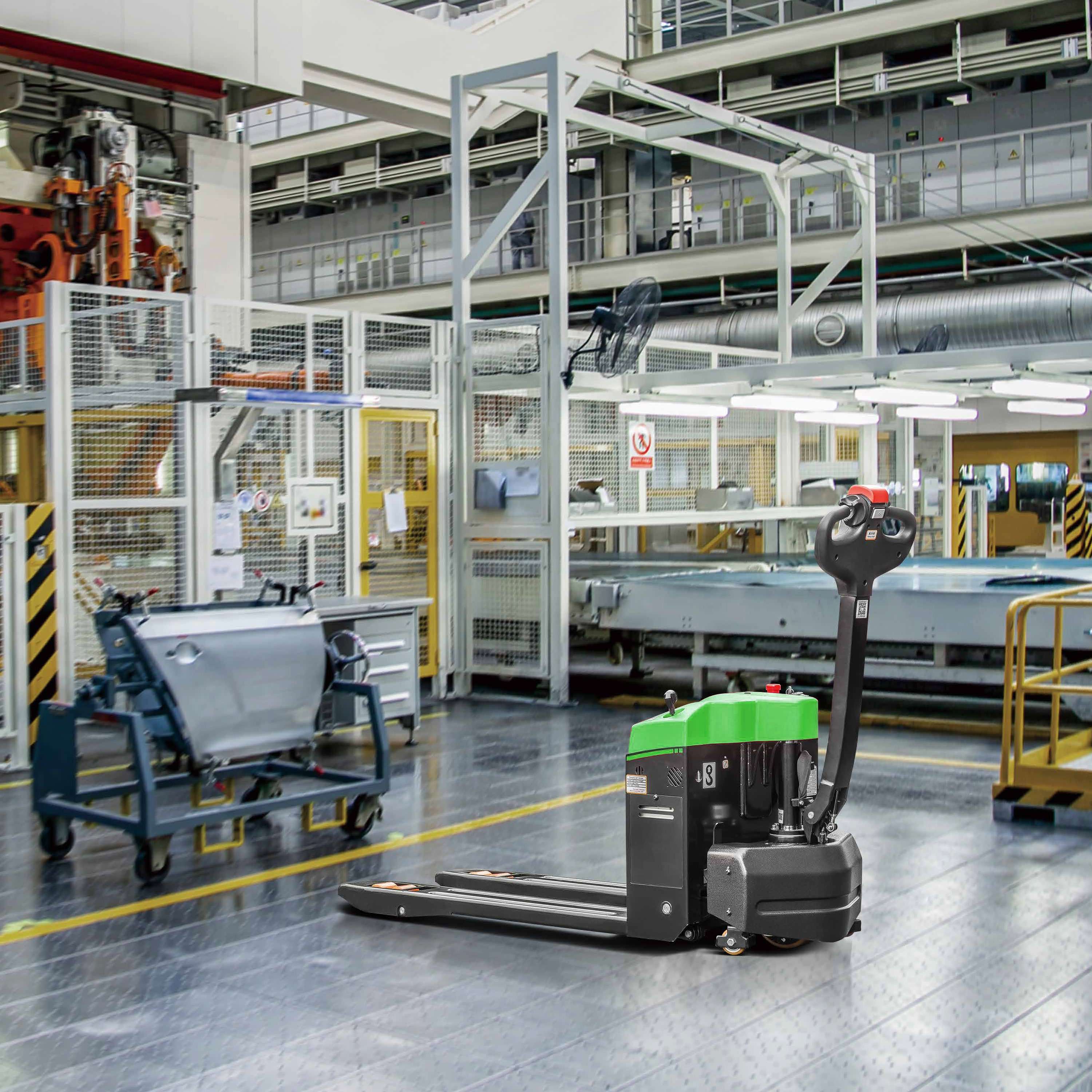 Transpallet elettrico elevatore 1500Kg ENG PRO MA SL ET15N