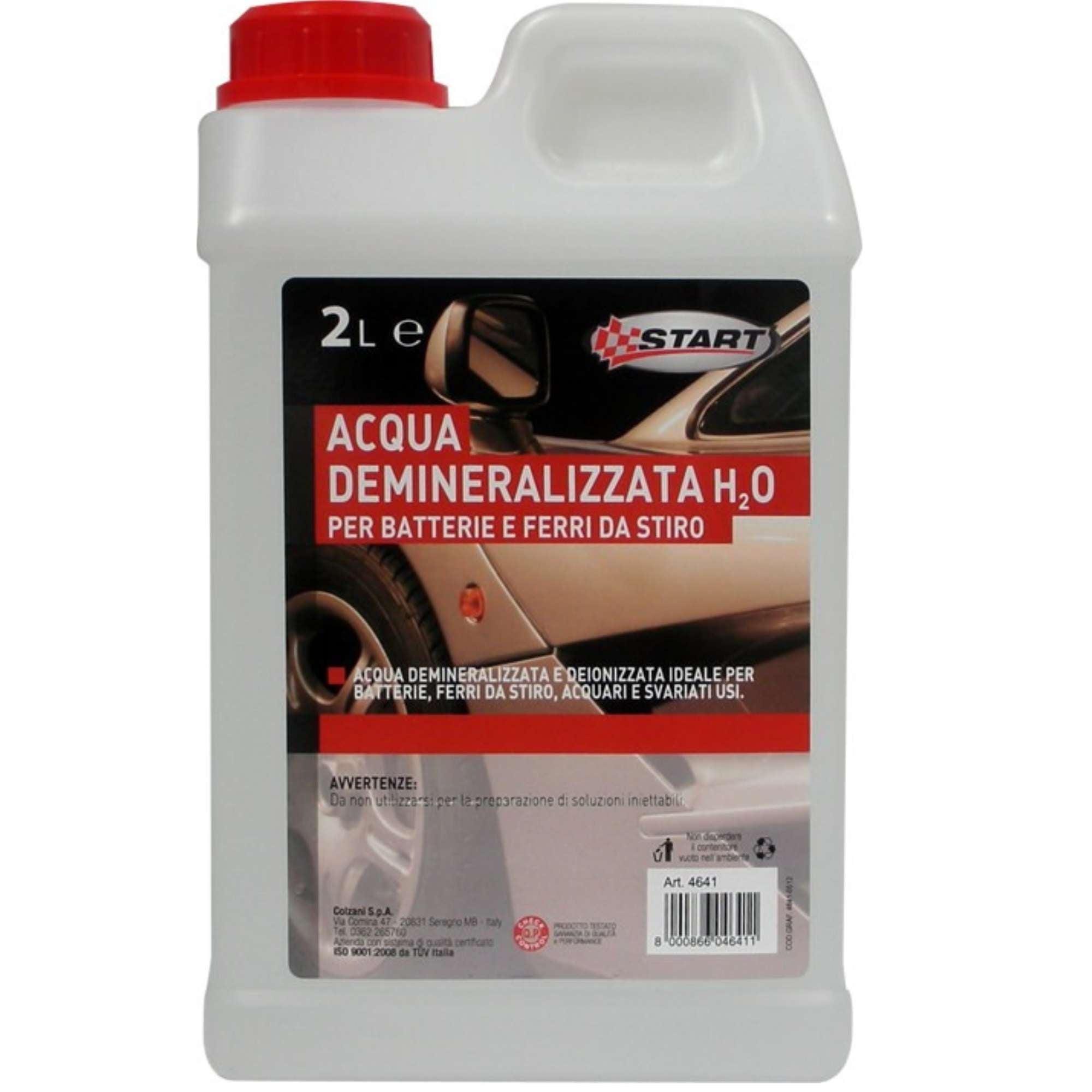 Acqua demineralizzata 2L - Start 4641